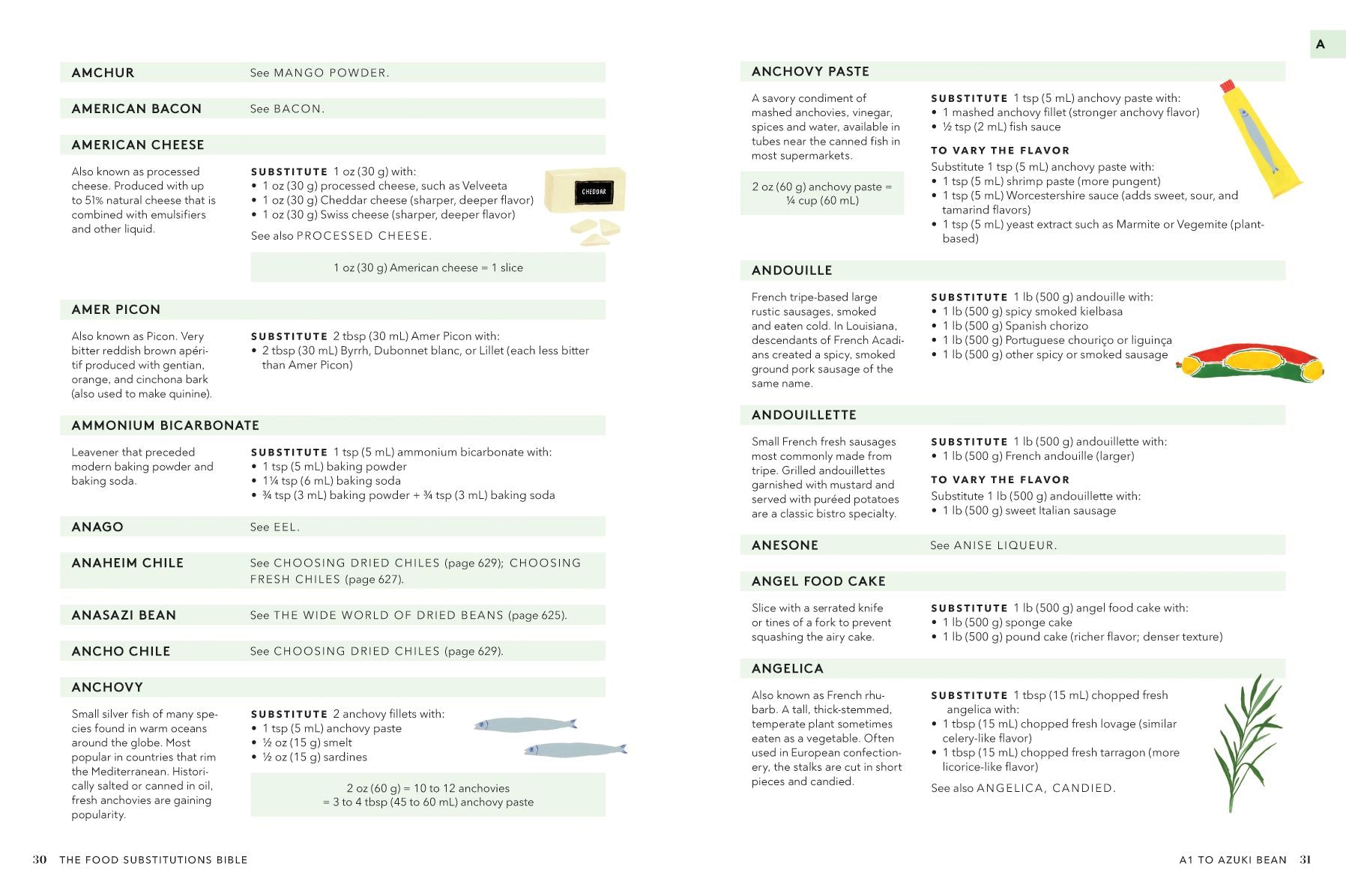 The Food Substitutions Bible: 8,000 Substitutions for Ingredients, Equipment and Techniques