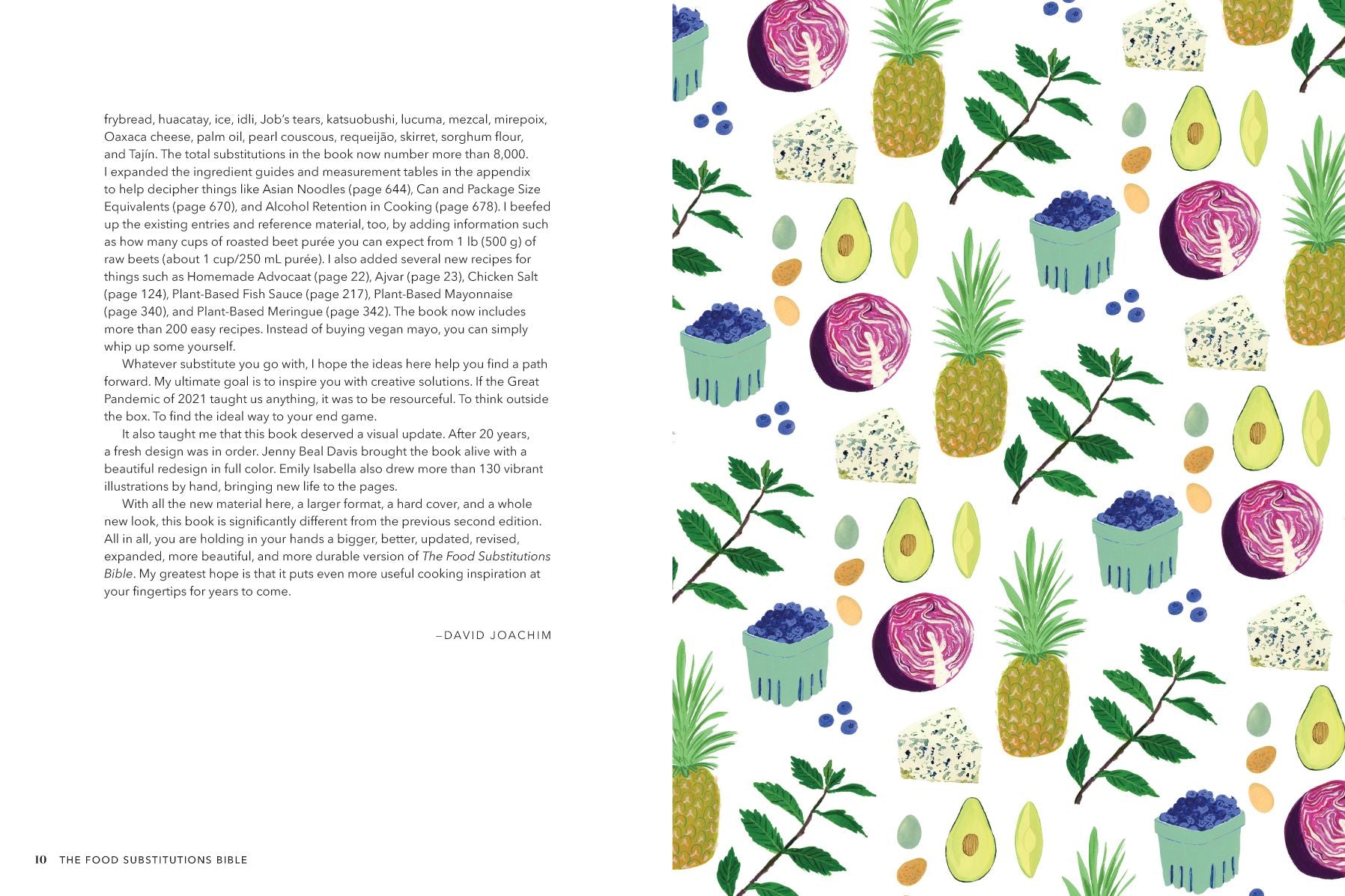 The Food Substitutions Bible: 8,000 Substitutions for Ingredients, Equipment and Techniques