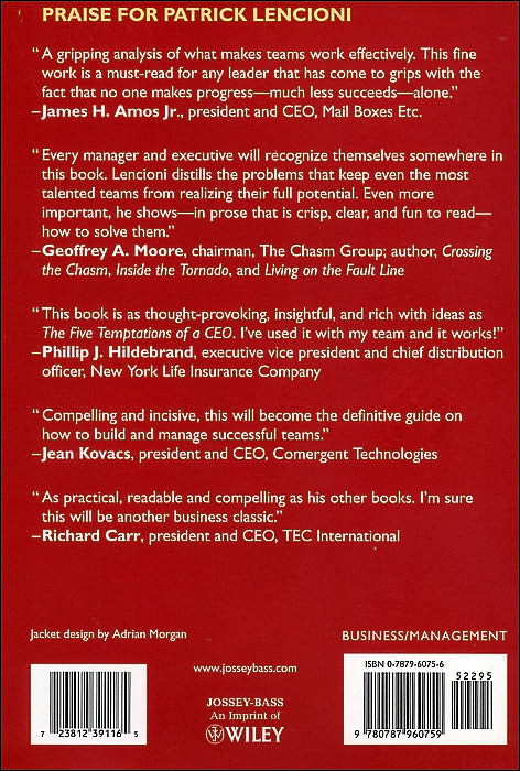 The Five Dysfunctions of a Team: A Leadership Fable, 20th Anniversary Edition