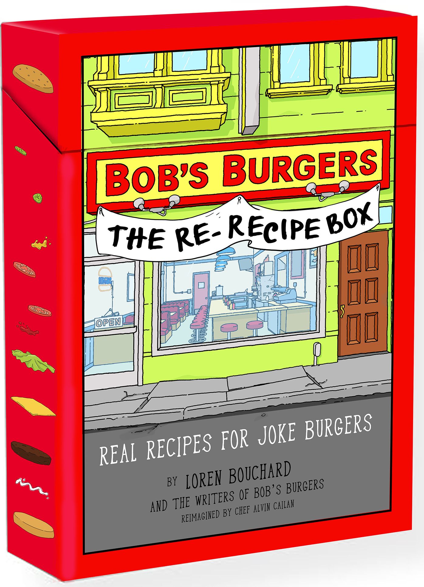 Bob's Burgers (TM) The Re-Recipe Box: Real Recipes for Joke Burgers