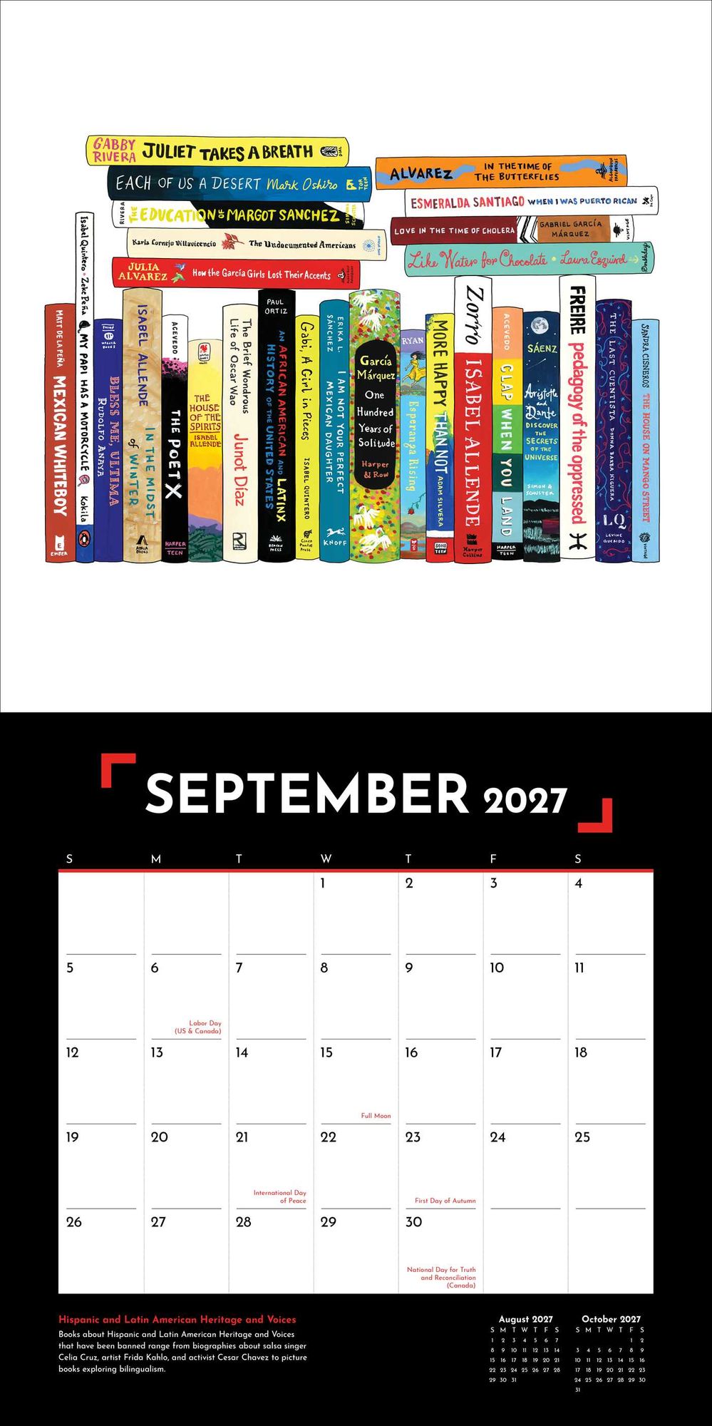 2027 Banned Books Wall Calendar By Pen America