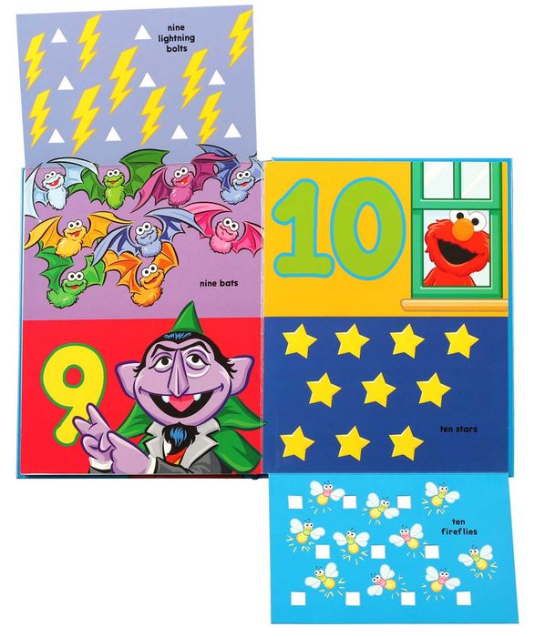 Sesame Street: 1 2 3 Count with Elmo!: A Look, Lift & Learn Book