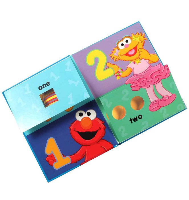 Sesame Street: 1 2 3 Count with Elmo!: A Look, Lift & Learn Book