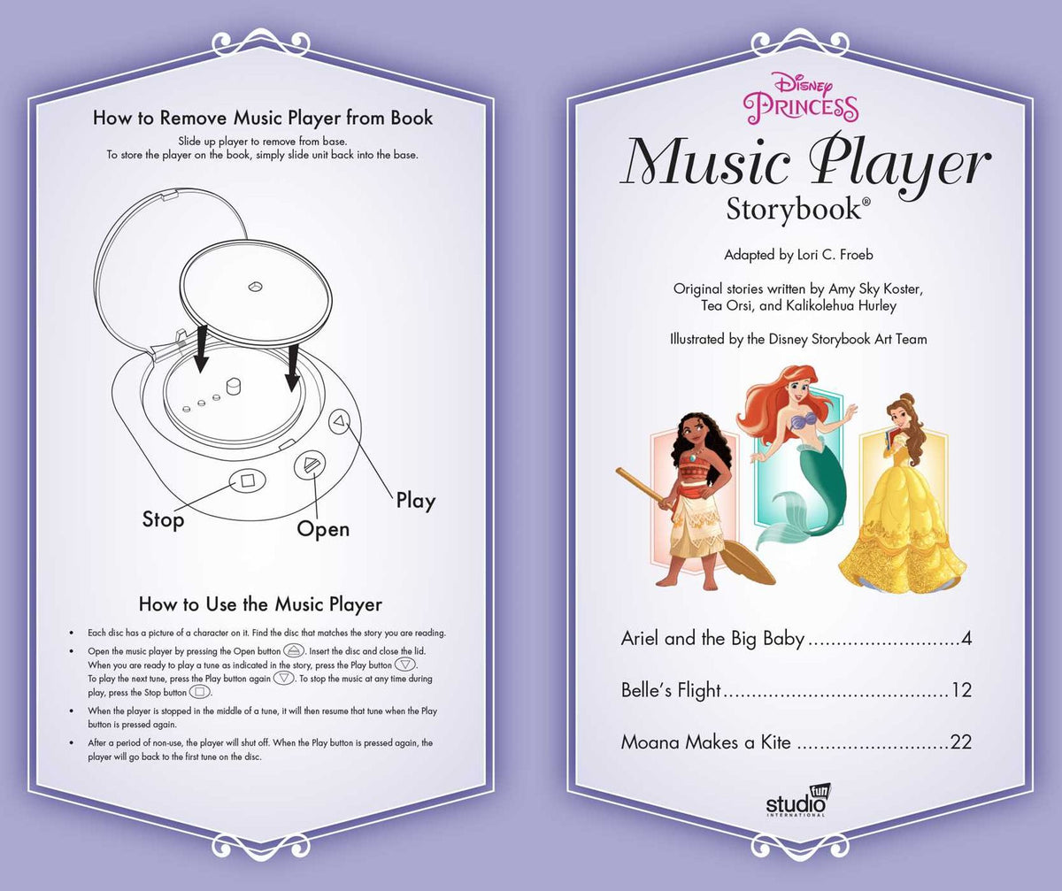 Disney Princess Music Player Storybook