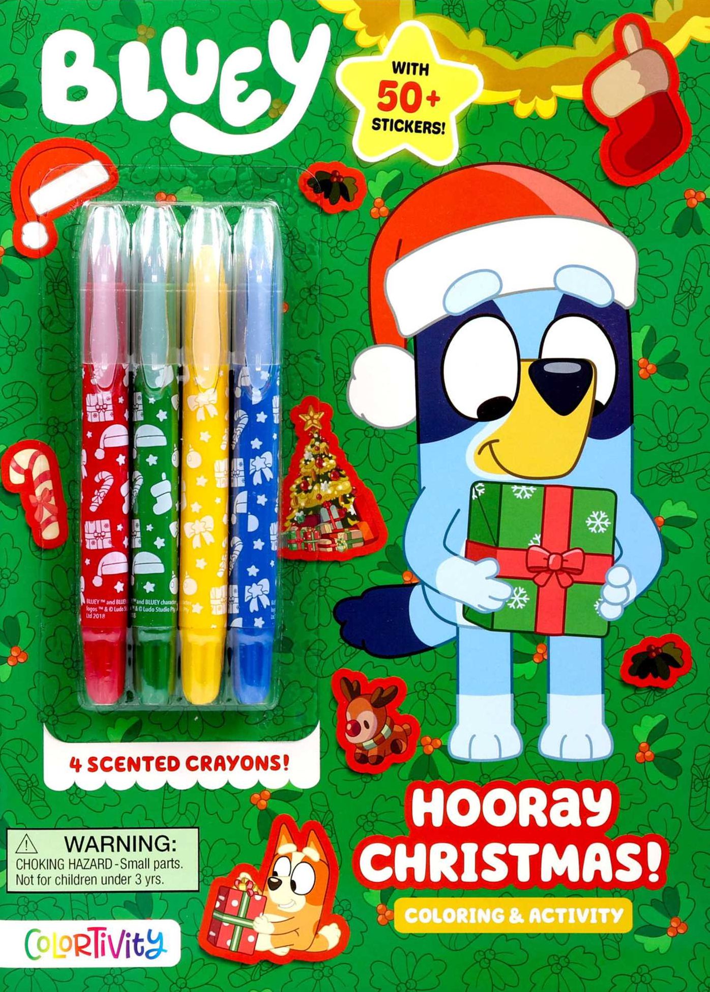 Bluey Colortivity: Hooray Christmas!