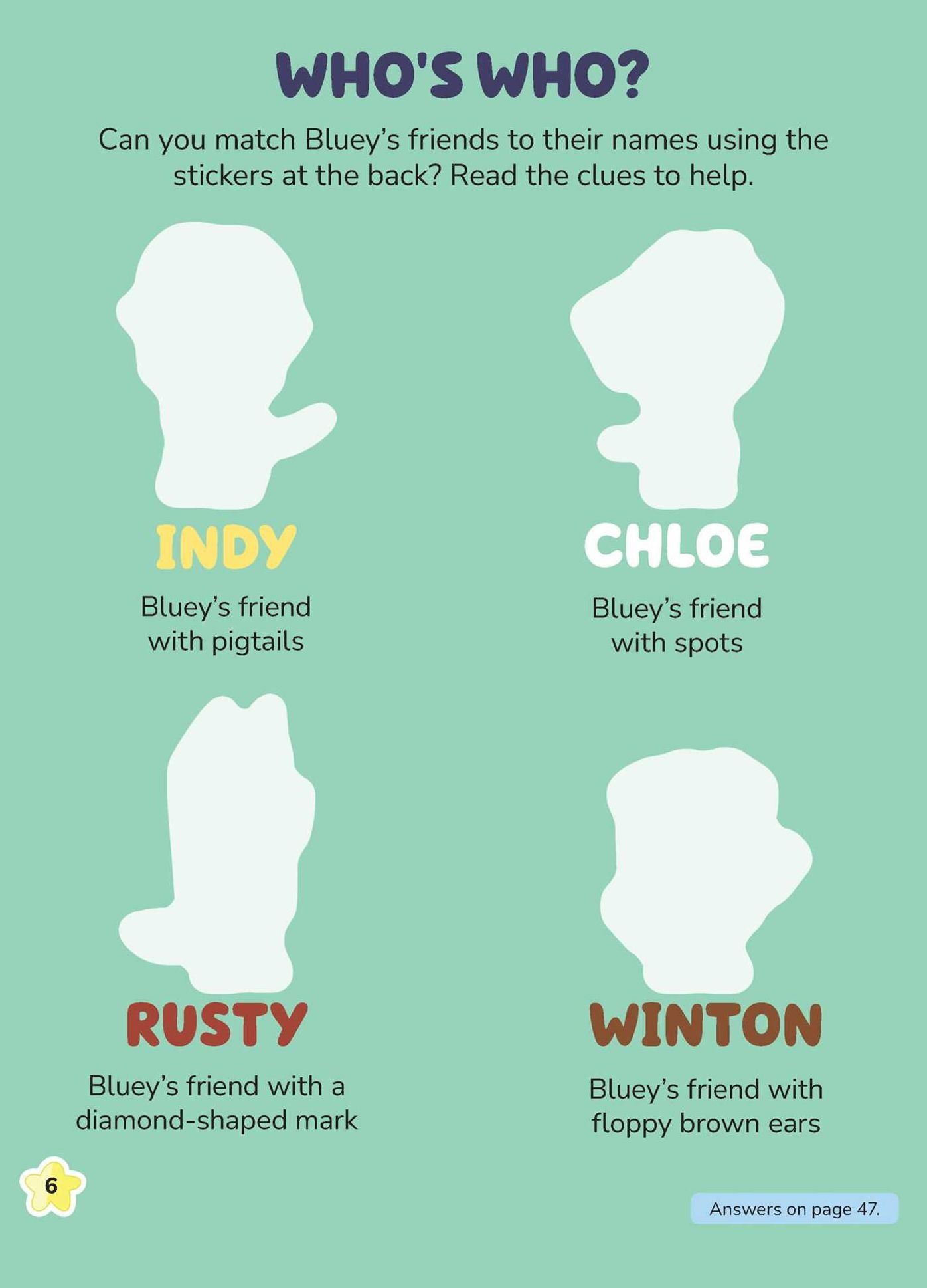Bluey Stickertivity: Best Friends