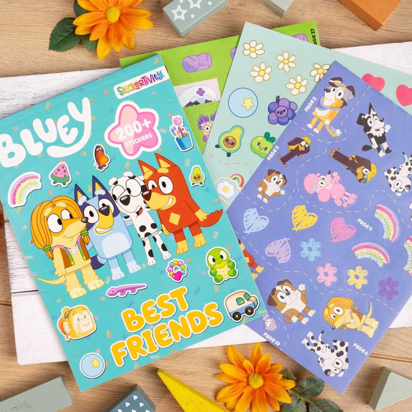 Bluey Stickertivity: Best Friends