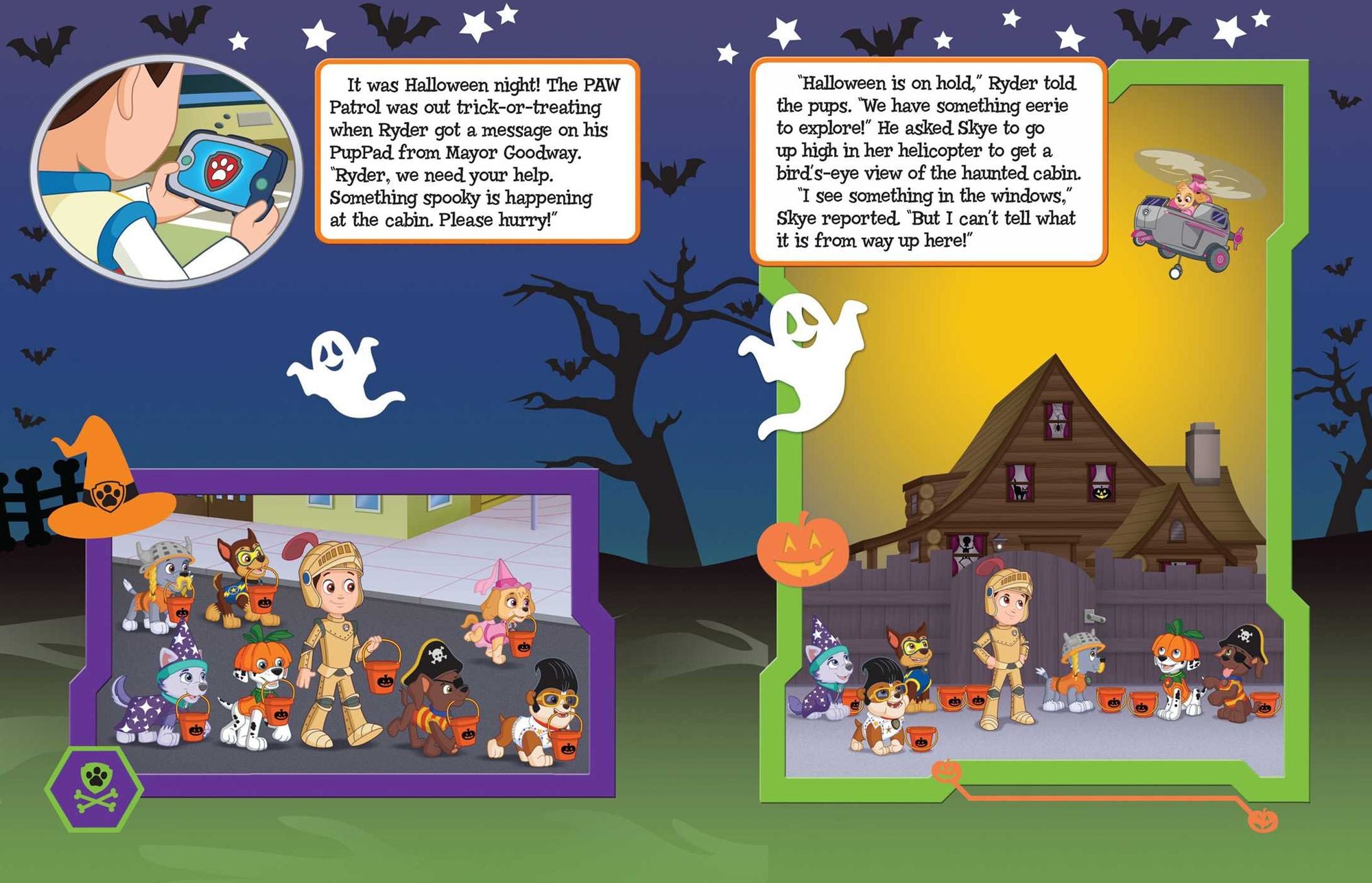 PAW Patrol: Pup-Tastic Halloween: A Lift-the-Flap Book