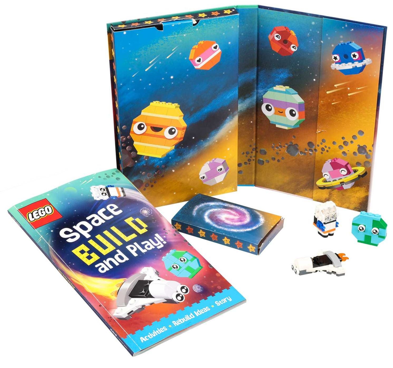 LEGO Books: Space Build and Play Box