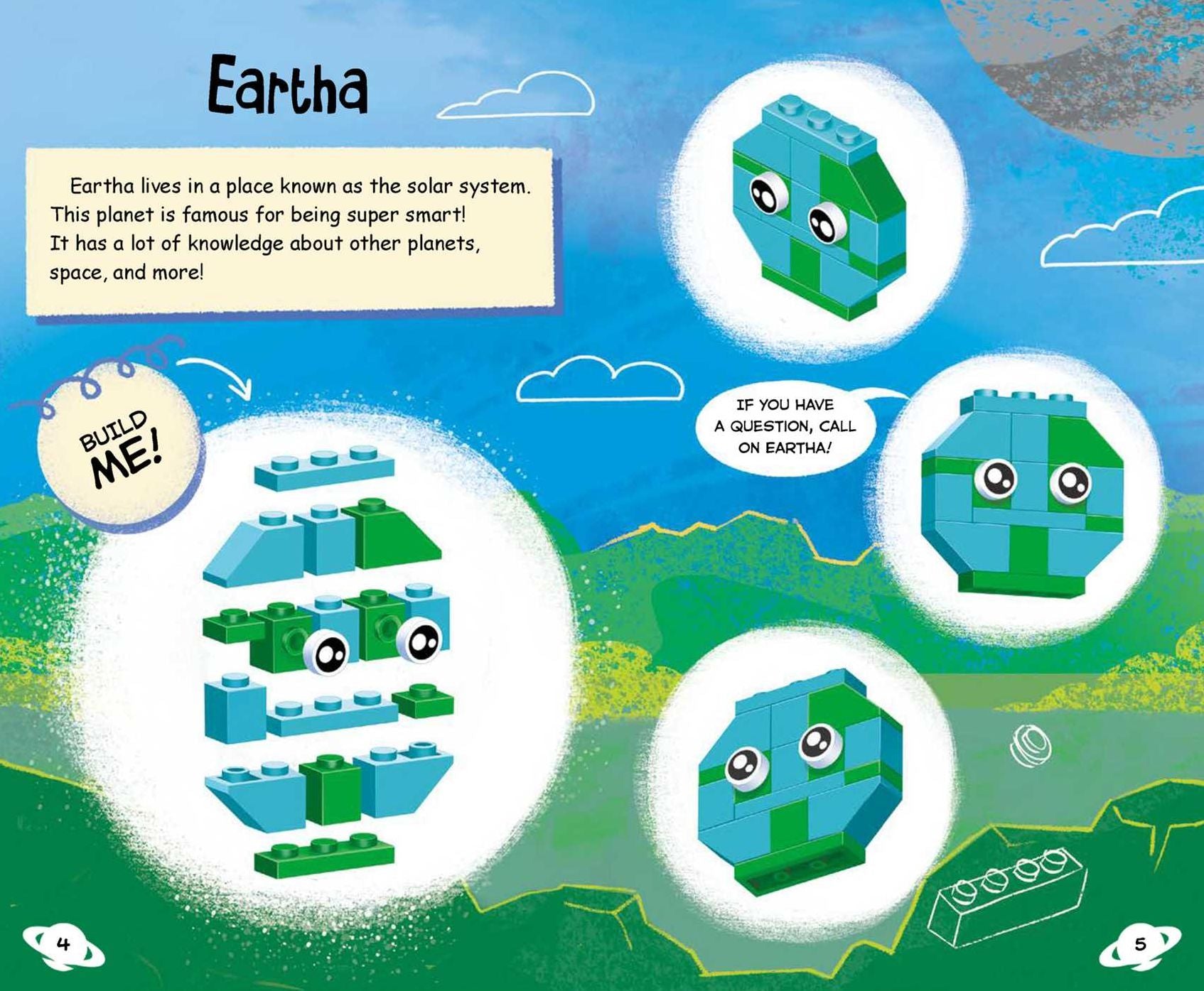 LEGO Books: Space Build and Play Box