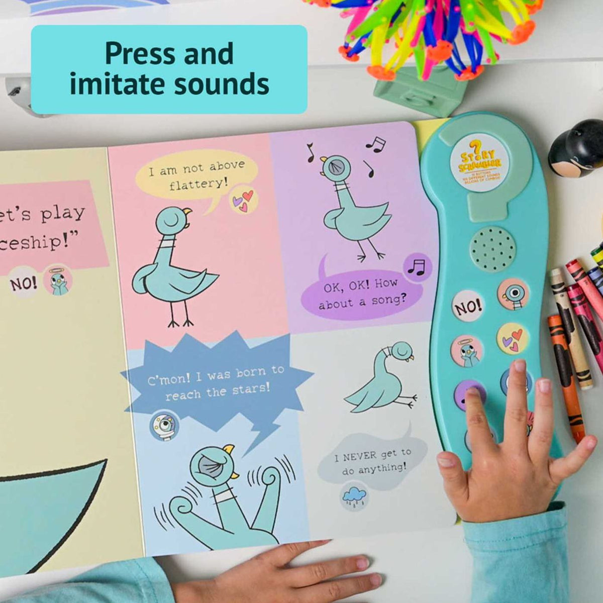Don't Let The Pigeon Launch the Spaceship!: A Sound Book