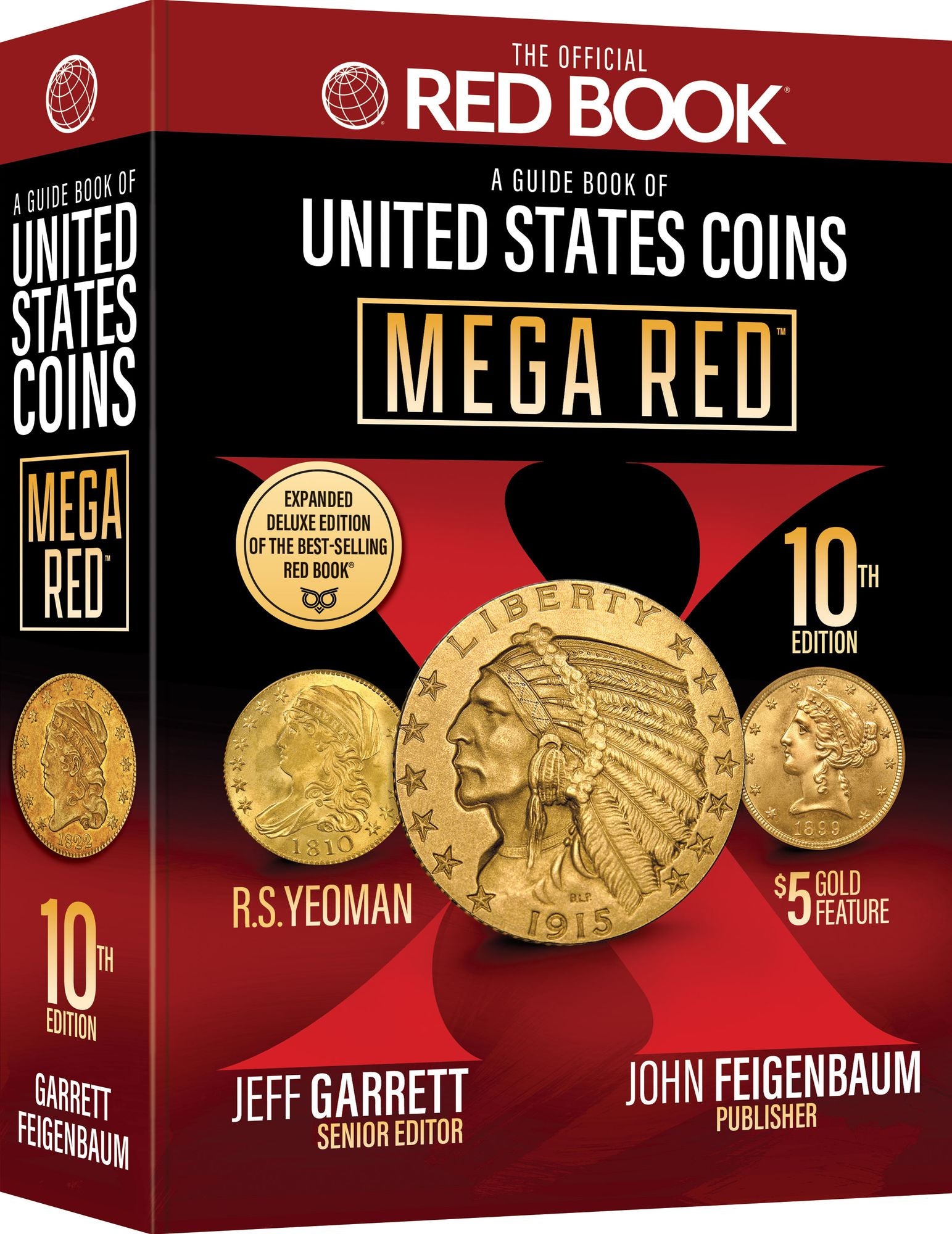 Mega Red: A Guide Book of United States Coins, Deluxe Edition