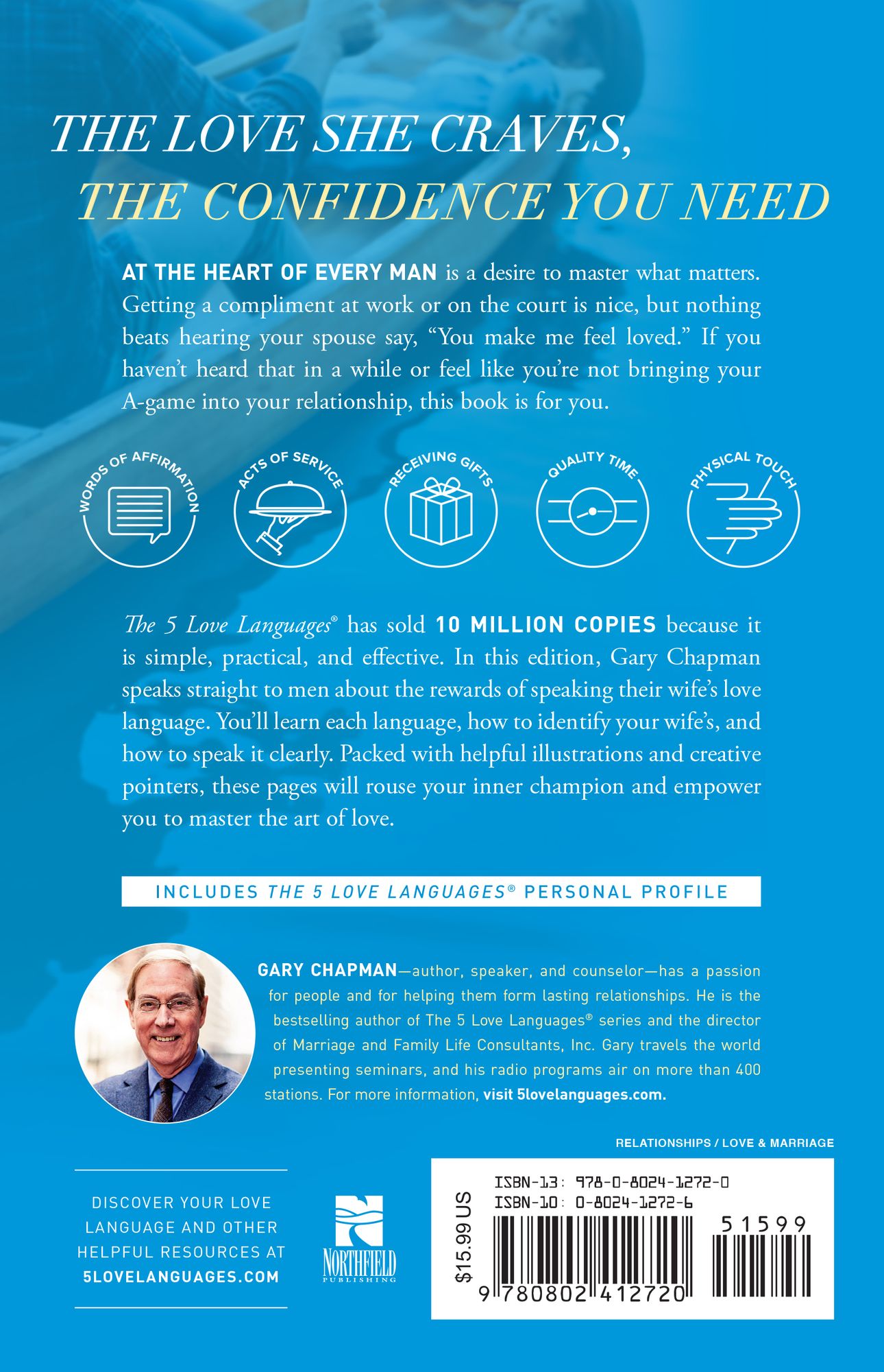 The 5 Love Languages for Men: Tools for Making a Good Relationship Great