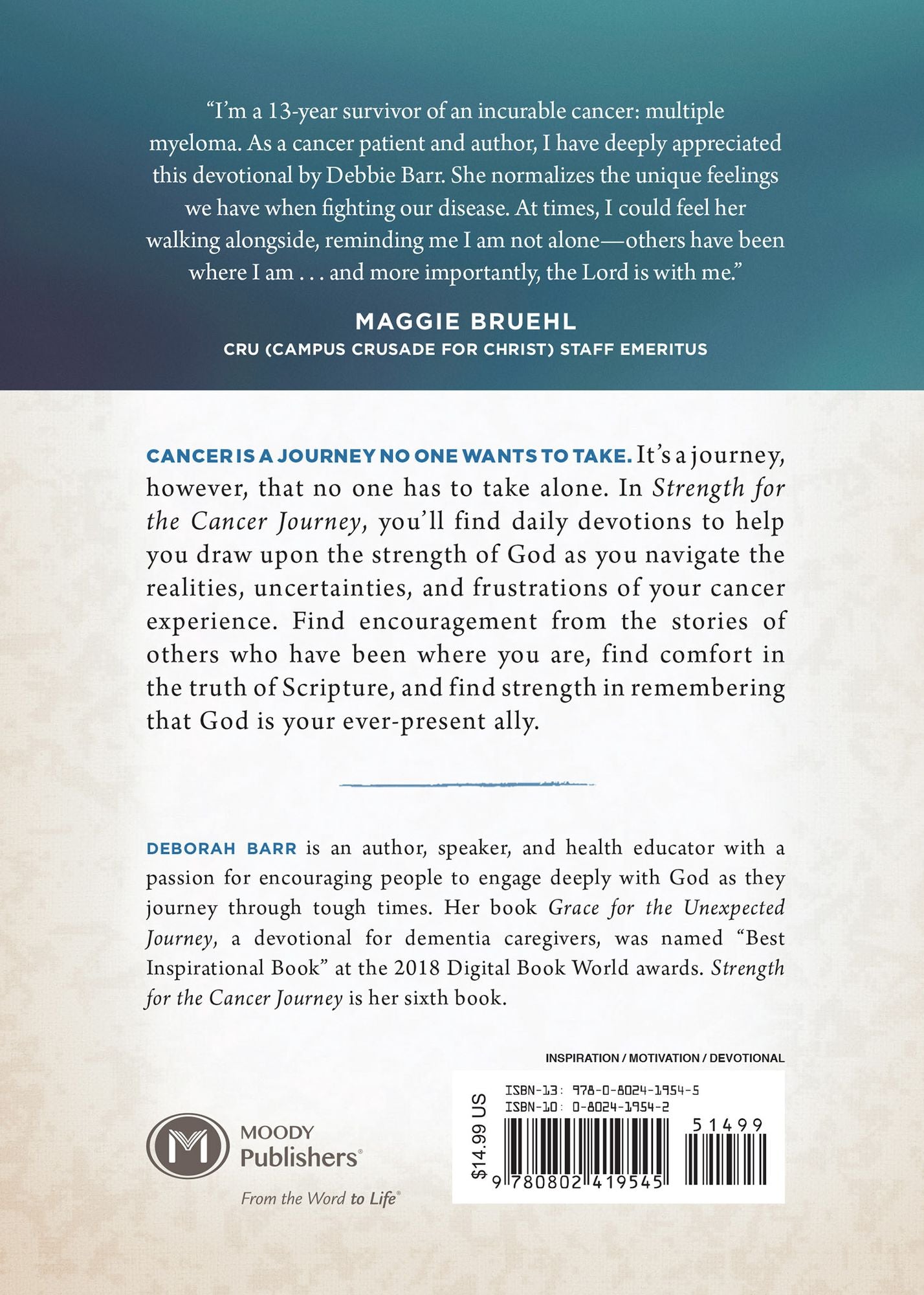 Strength for the Cancer Journey: 30 Days of Inspiration, Encouragement, and Comfort