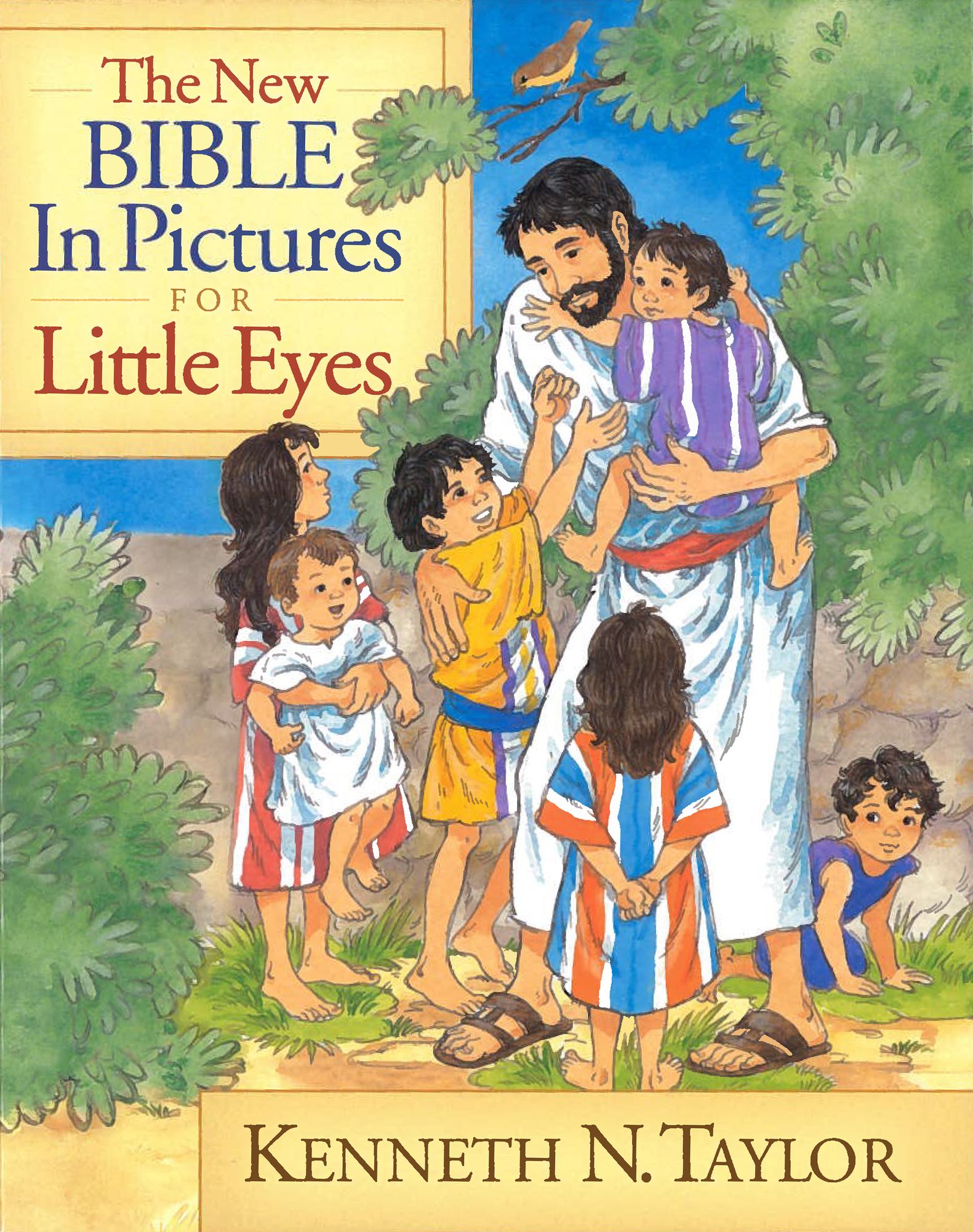 The New Bible in Pictures for Little Eyes