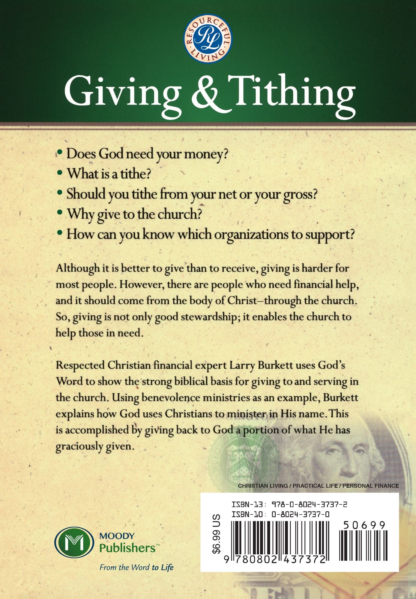 Giving and Tithing: Includes Serving and Stewardship