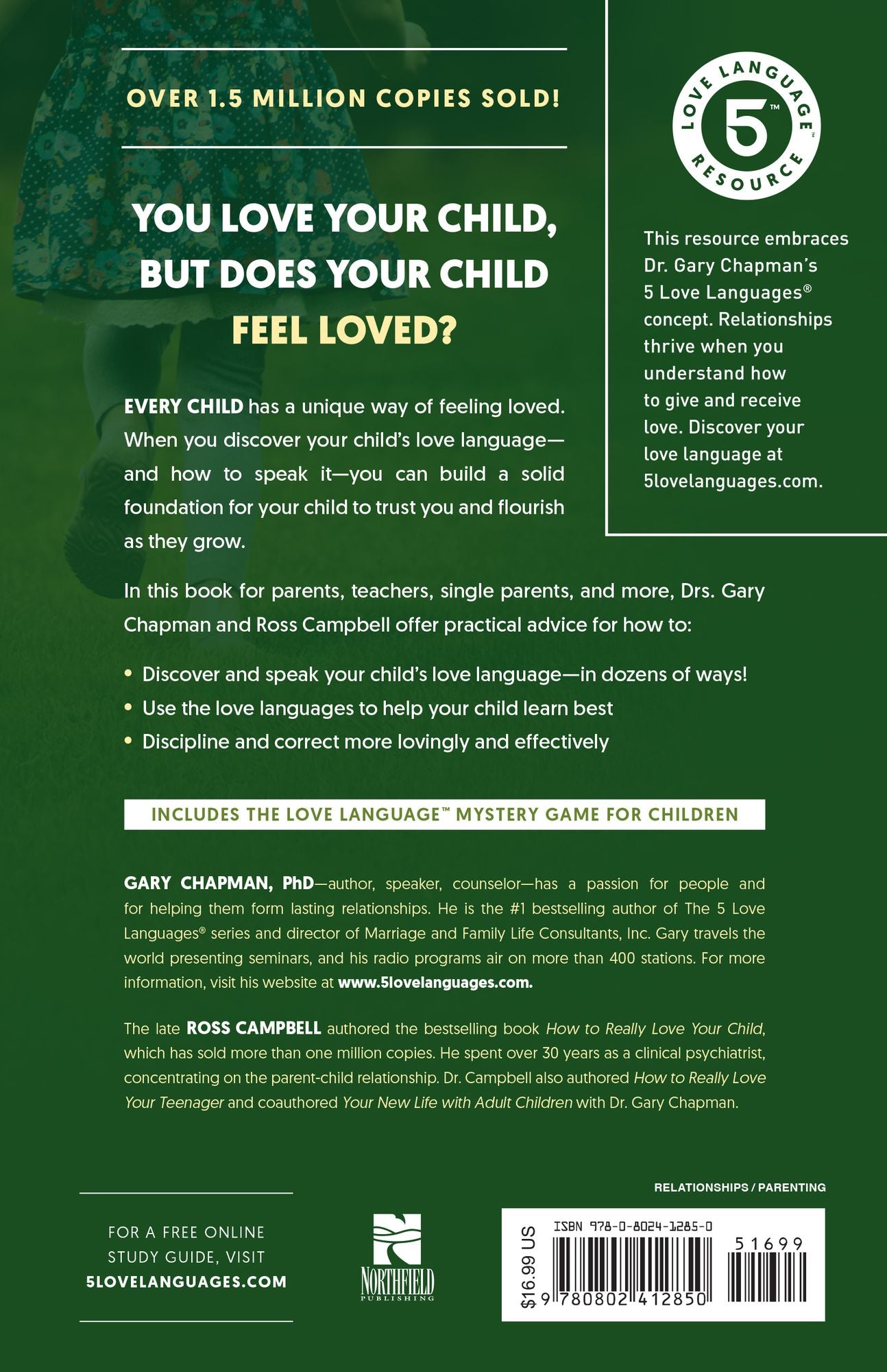 The 5 Love Languages of Children: The Secret to Loving Children Effectively