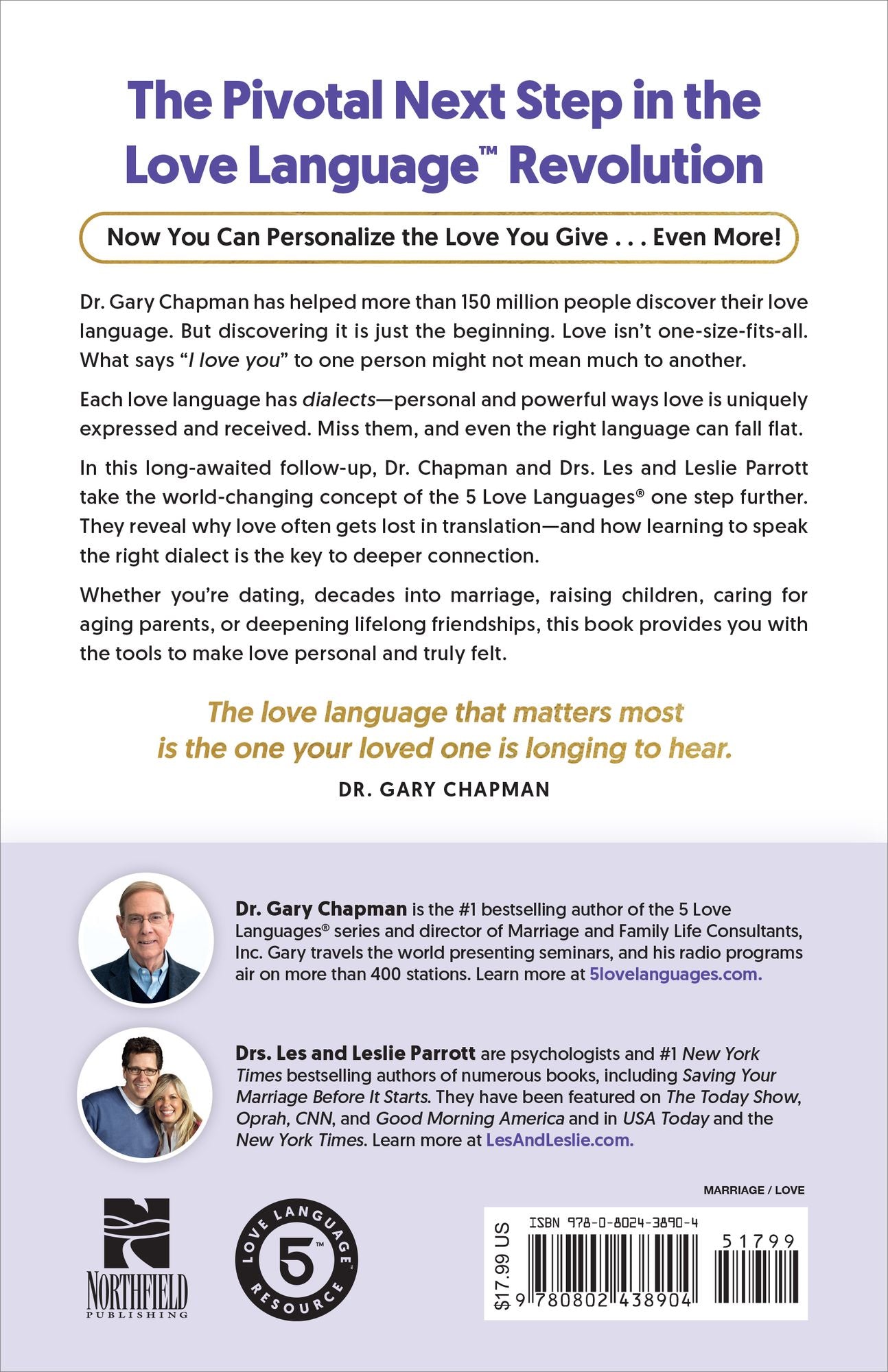 The Love LanguageT That Matters Most: How to Personalize Love So They Really Feel It