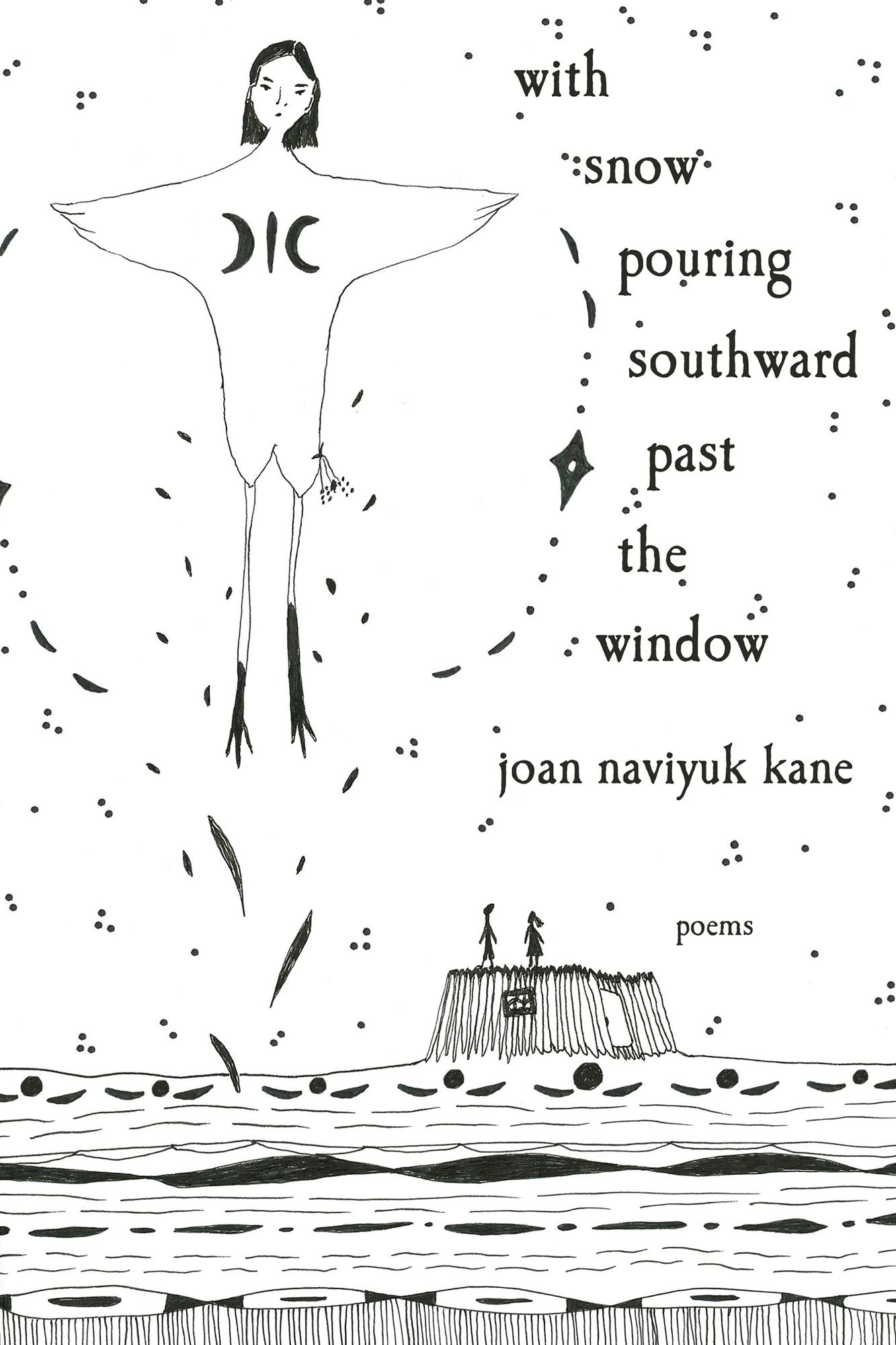 with snow pouring southward past the window: Poems