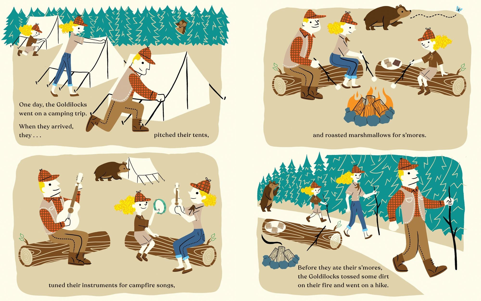 Bear and the Three Goldilocks