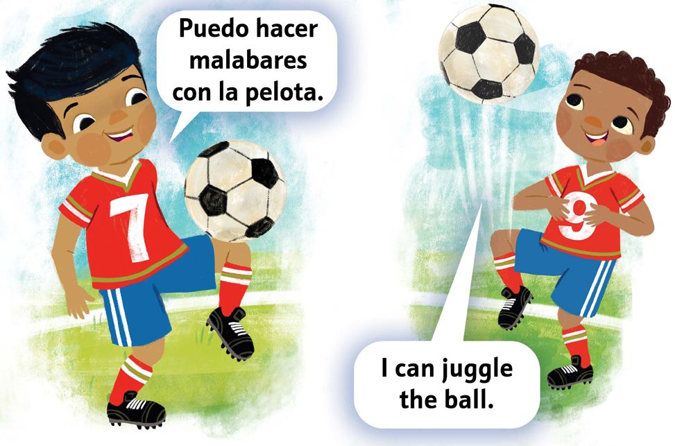 We Play Soccer / Jugamos al fútbol