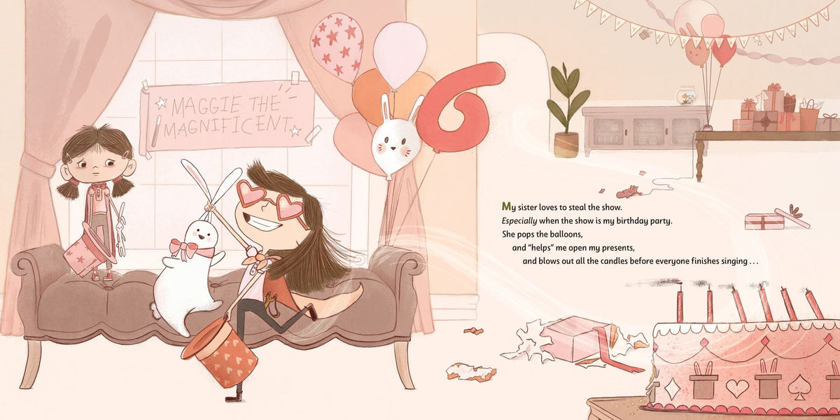 If My Sister Were a Worm: (A Funny Picture Book about Sibling Rivalry, Jealousy, Family Relationships, and Learning to Share the Spotlight for Kids Ages 4-8)