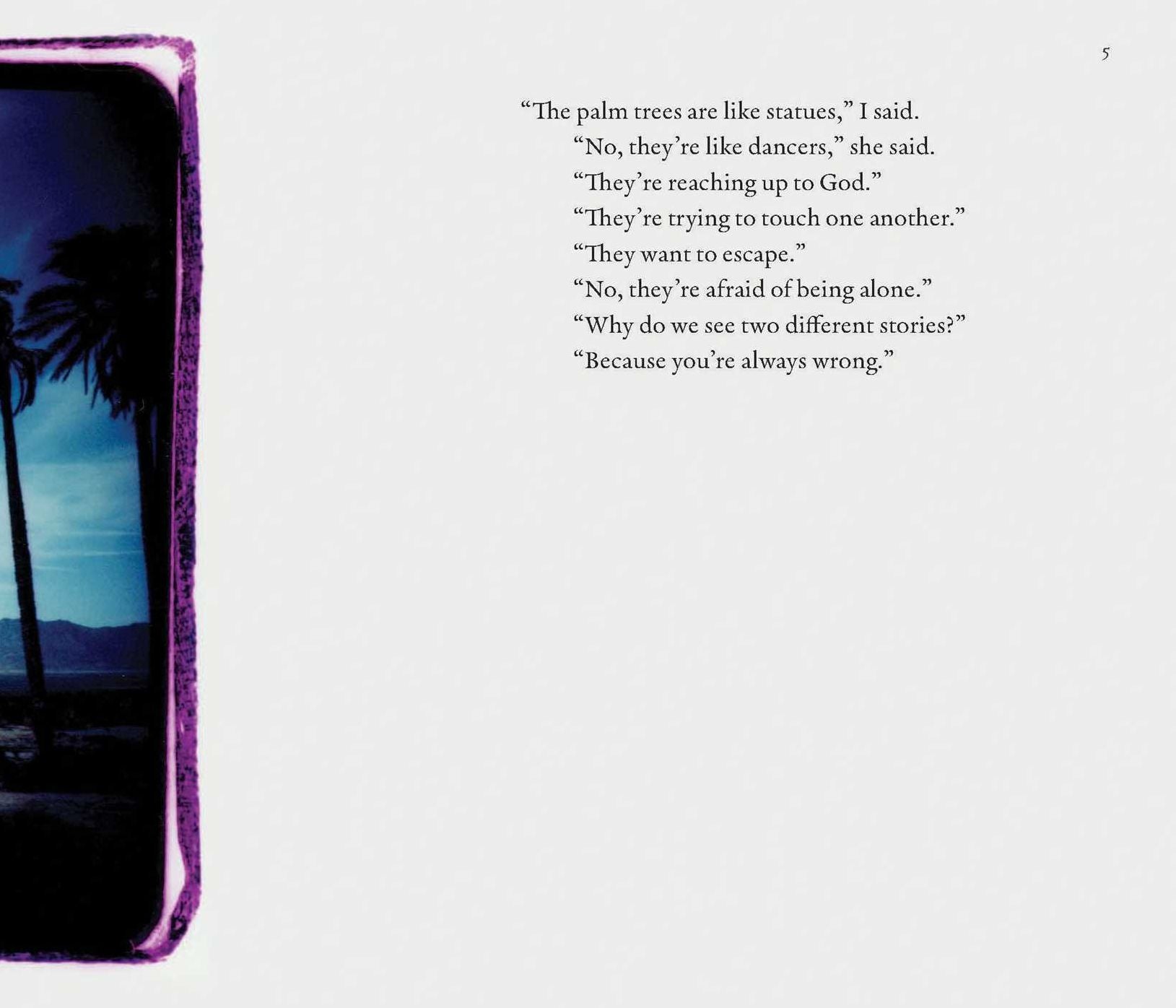 something out there in the distance