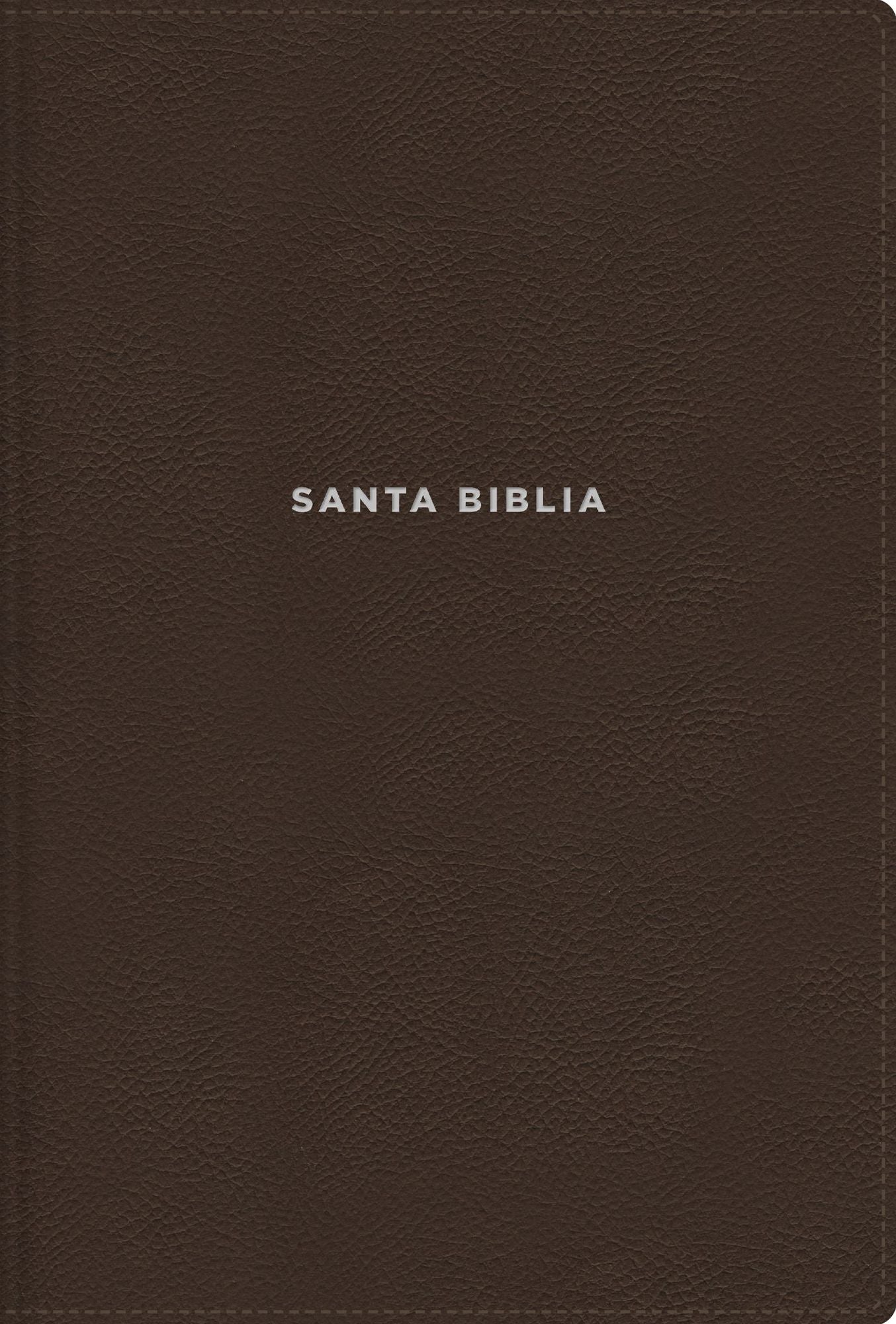 NVI, Biblia de Estudio actualizada, Revisión 2022, Leathersoft, Café, Letra grande, Interior a color, Palabras de Jesús en Rojo, con Índice, Comfort Print