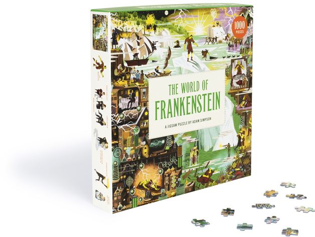 The World of Frankenstein: A Jigsaw Puzzle by Adam Simpson