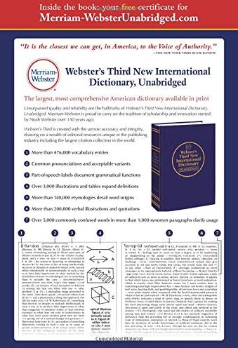 Webster's Third New International Dictionary, Unabridged