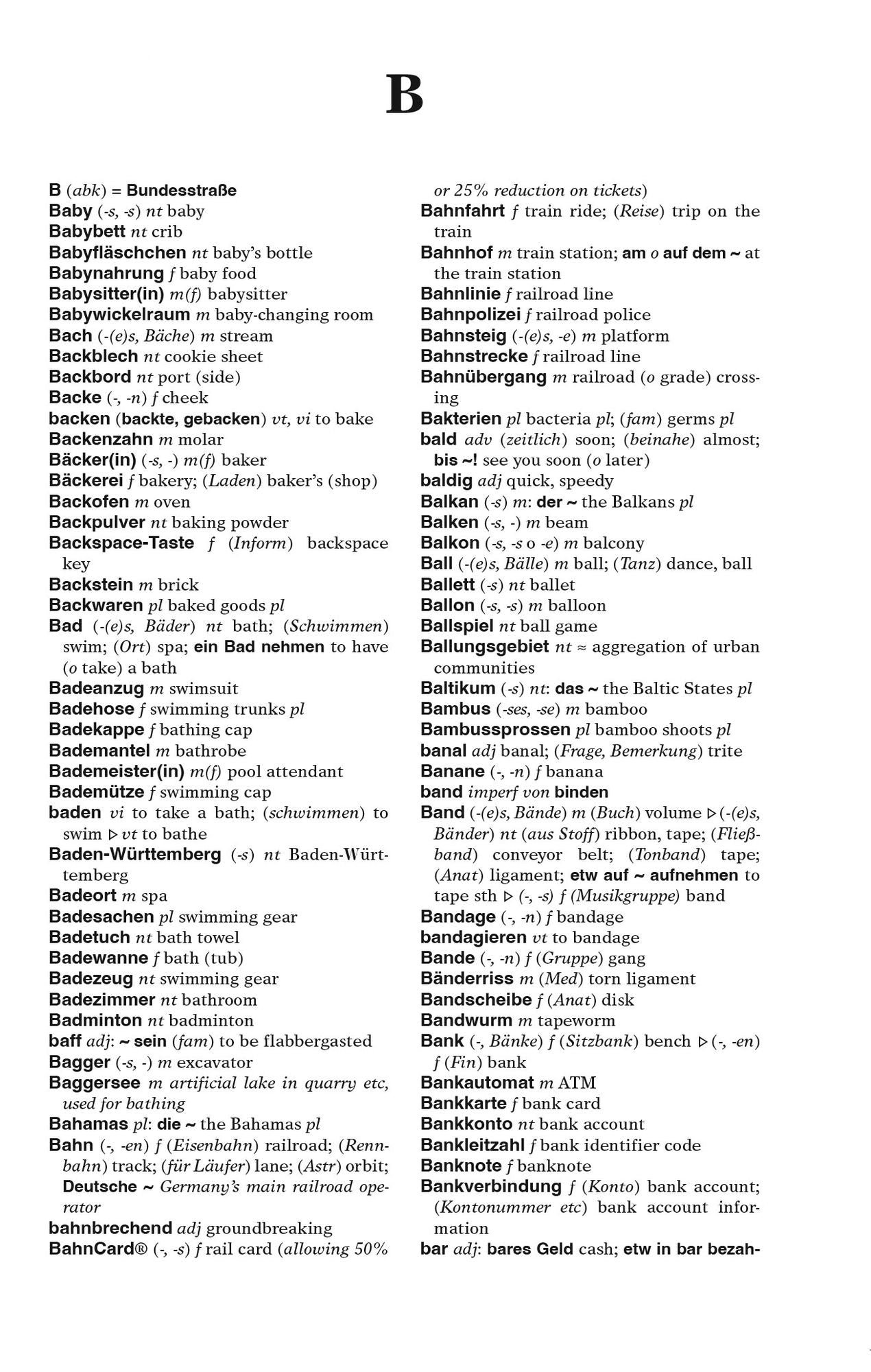Merriam-Webster's German-English Dictionary