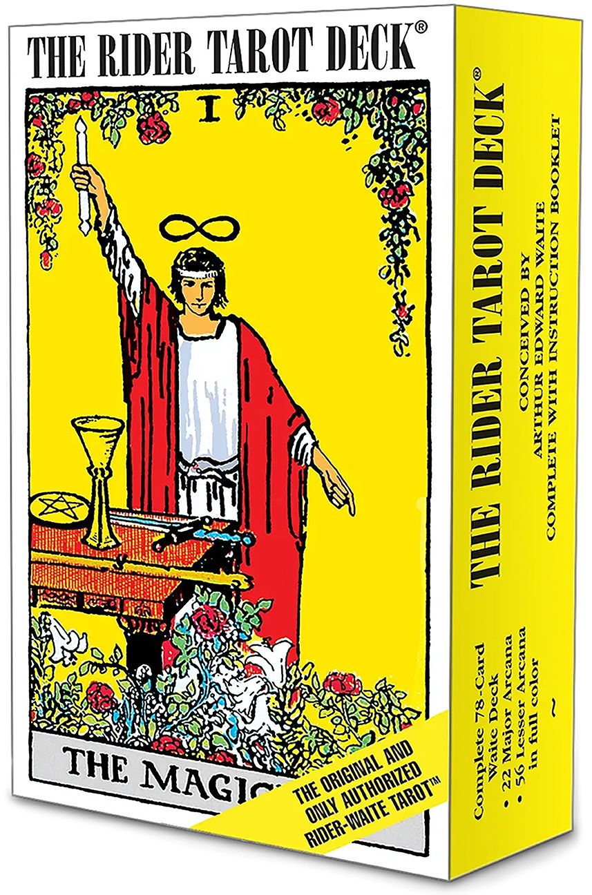 The Rider Tarot Deck®: The Authentic Rider-Waite® Tarot Deck with Instruction Booklet, Essential for Tarot Beginners & Expert Readers