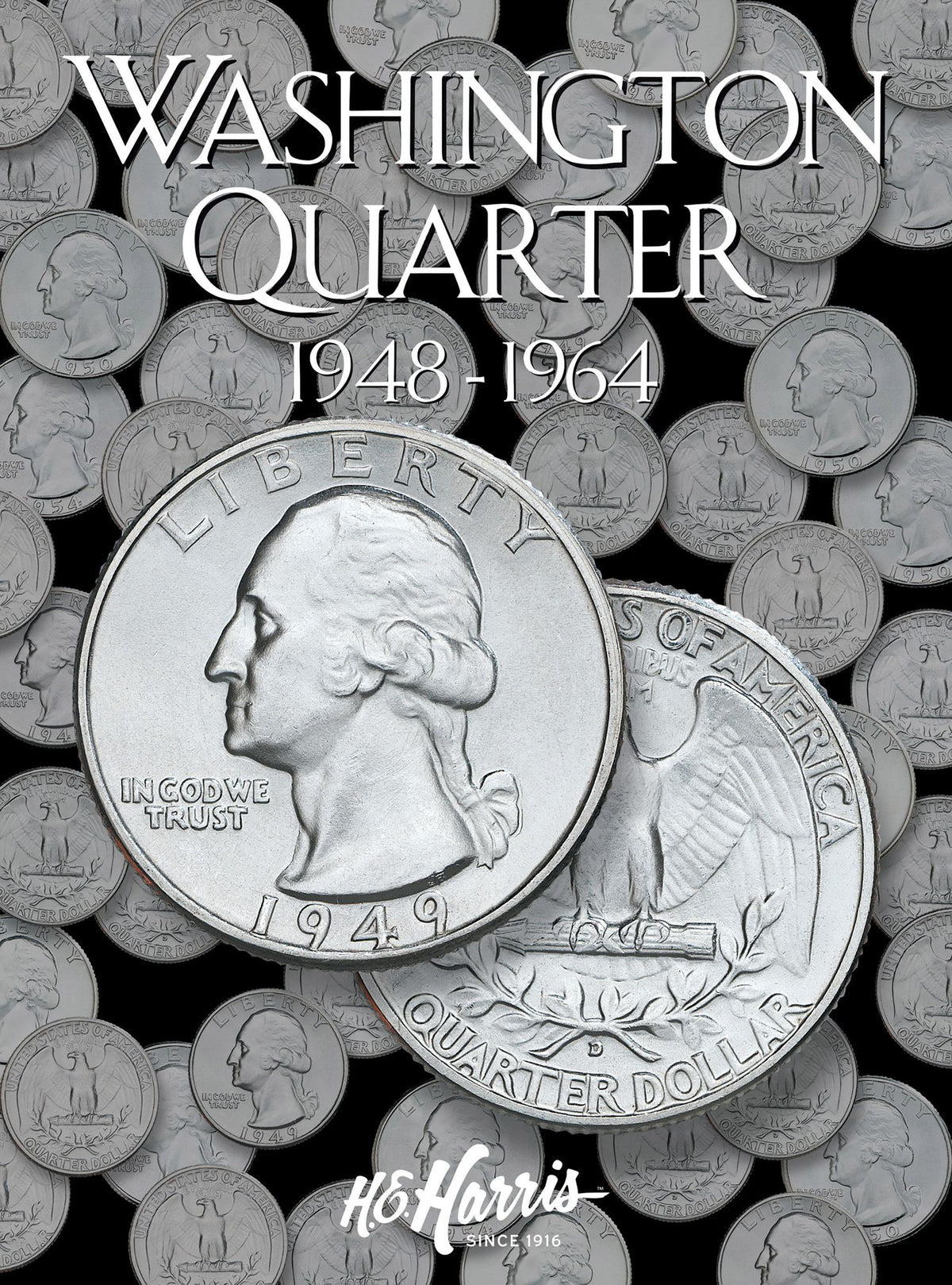 H.E. Harris® Coin Folder - Washington Quarters Collection #2: 1948-1964