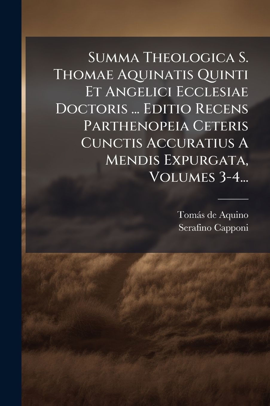 Summa Theologica S. Thomae Aquinatis Quinti Et Angelici Ecclesiae Doctoris ... Editio Recens Parthenopeia Ceteris Cunctis Accuratius A Mendis Expurgata, Volumes 3-4...