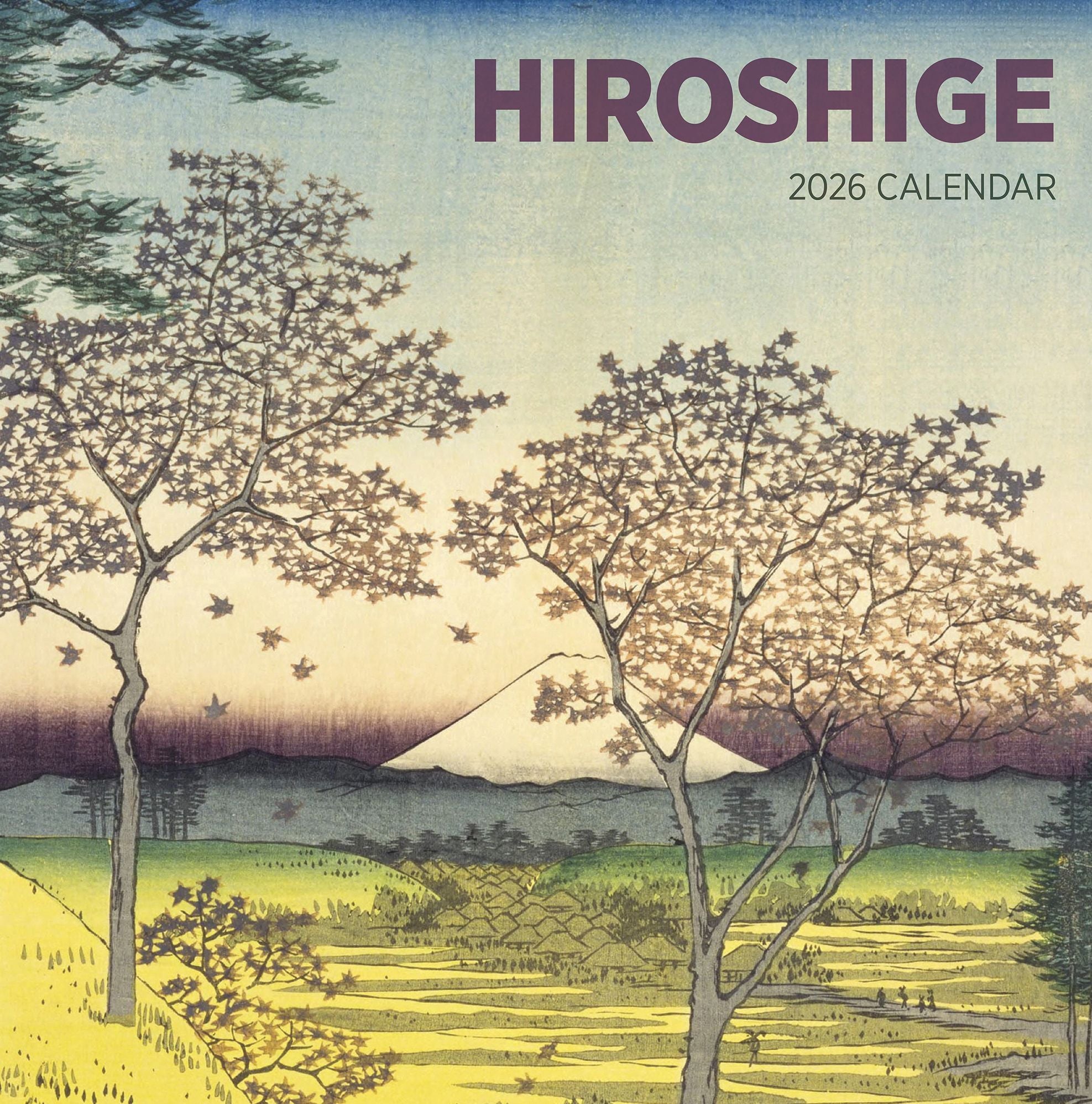 2026 Hiroshige Wall Calendar