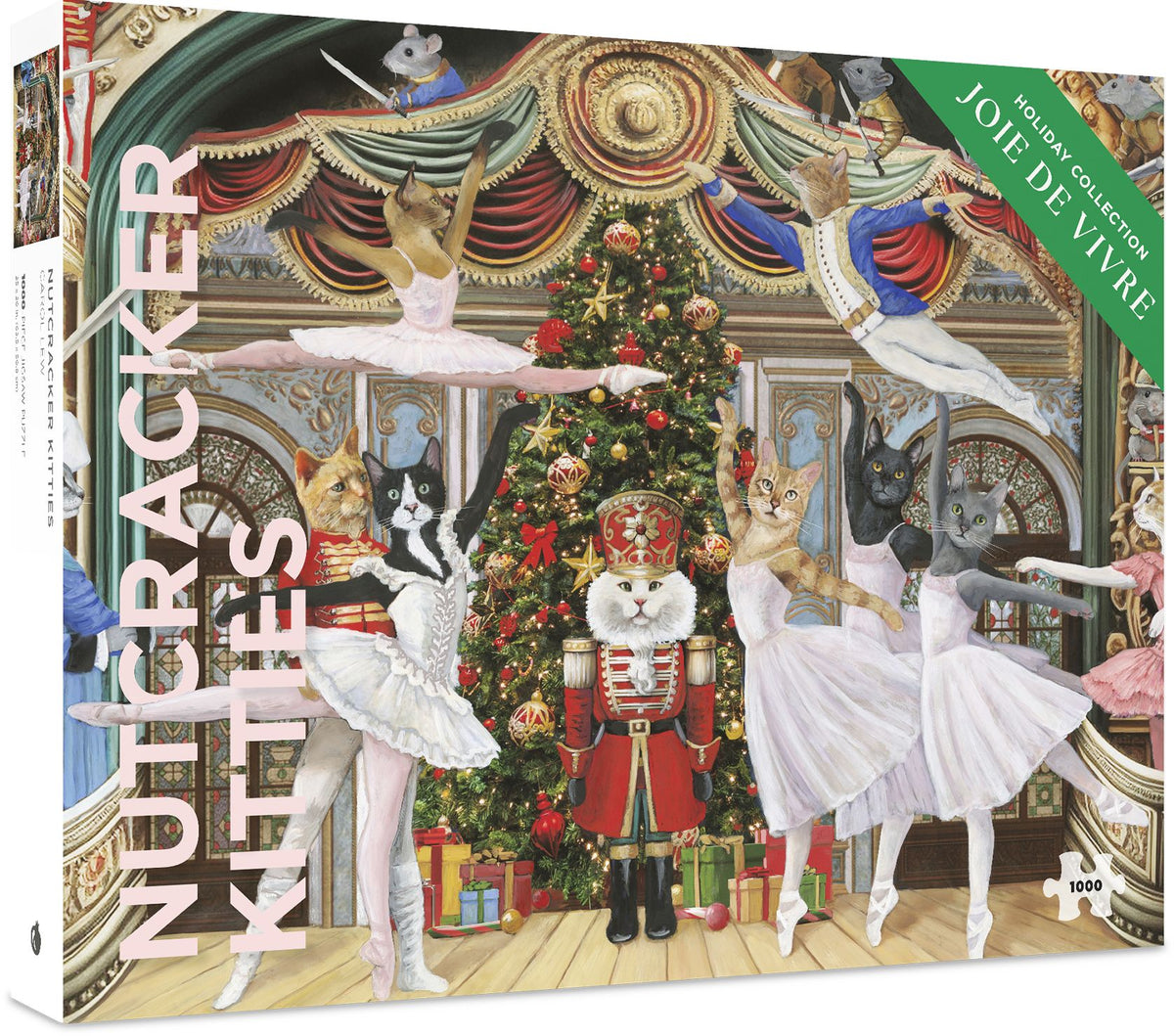 Carol Lew: Nutcracker Kitties 1000-Piece Jigsaw Puzzle