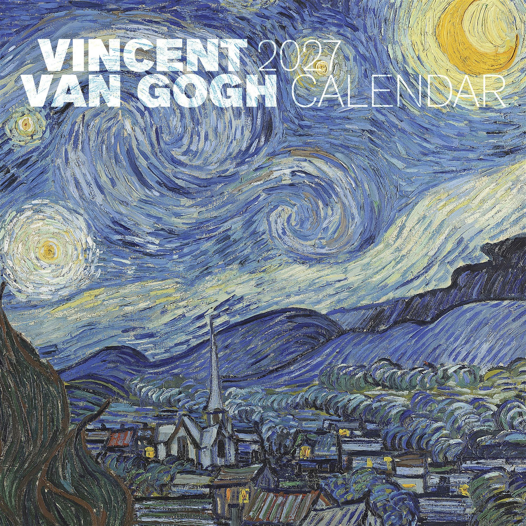 2027 Vincent Van Gogh Wall Calendar