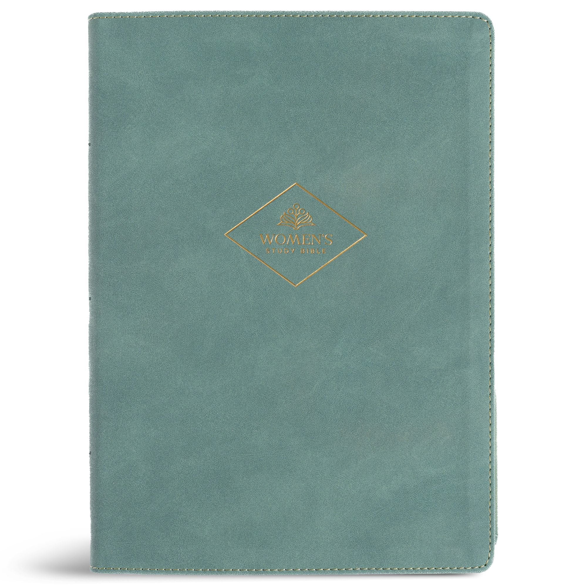 CSB Women's Study Bible, Earthen Teal SuedeSoft LeatherTouch