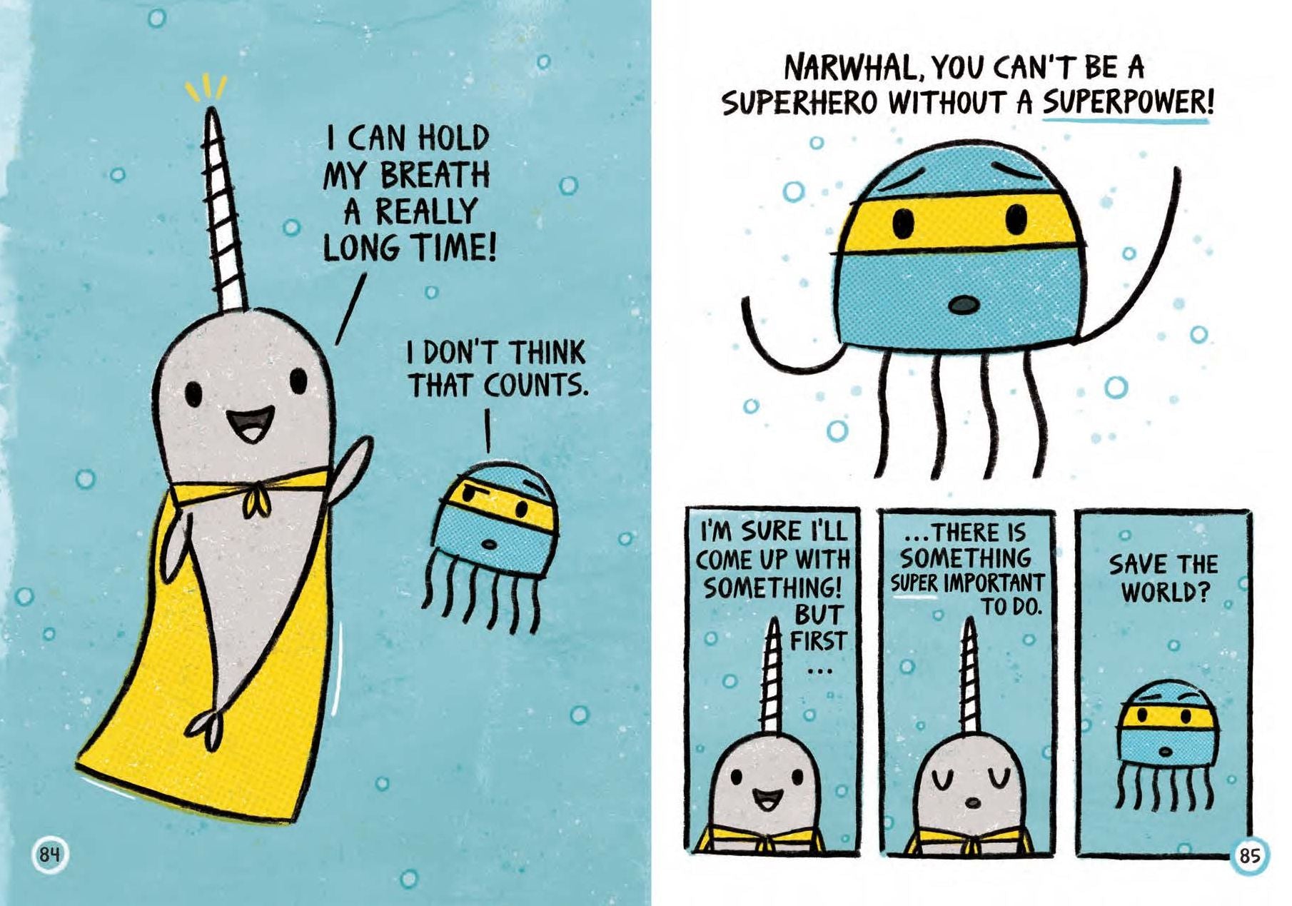 Super Narwhal and Jelly Jolt (A Narwhal and Jelly Book #2)