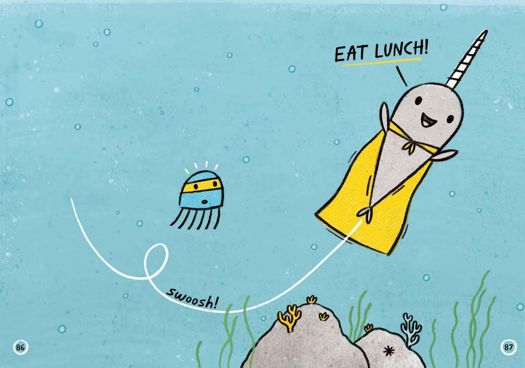 Super Narwhal and Jelly Jolt (A Narwhal and Jelly Book #2)