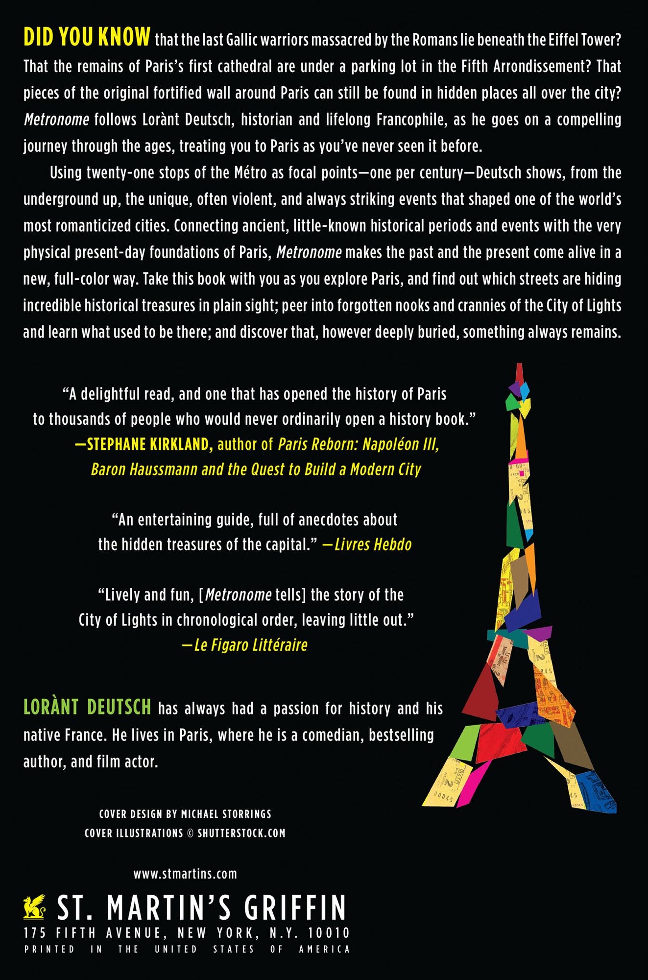 Metronome: A History of Paris from the Underground Up