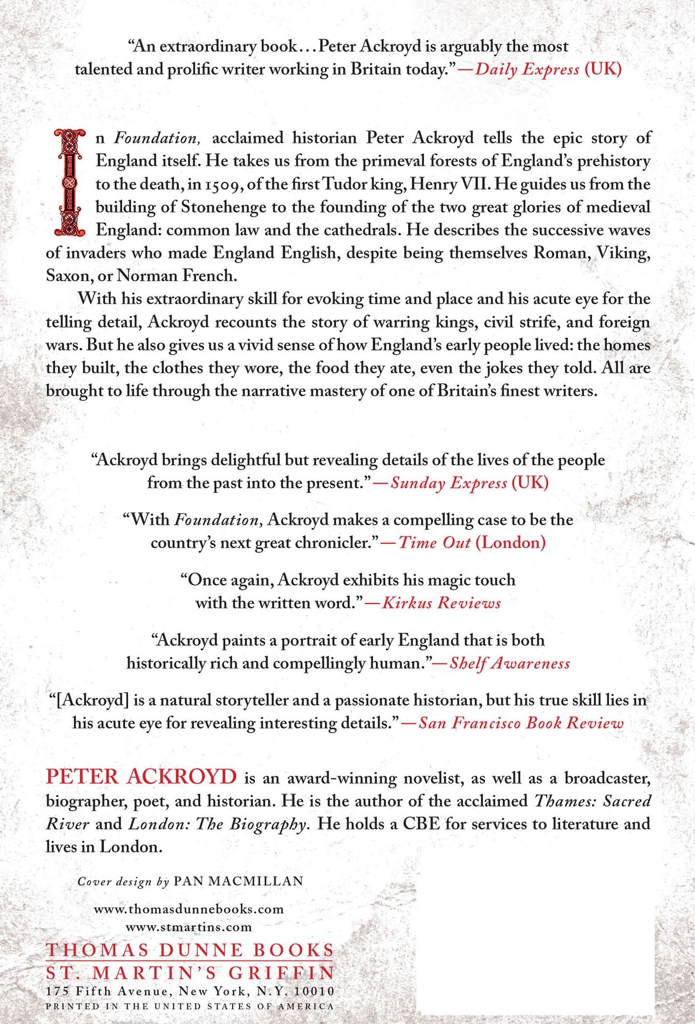 Foundation: The History of England from Its Earliest Beginnings to the Tudors