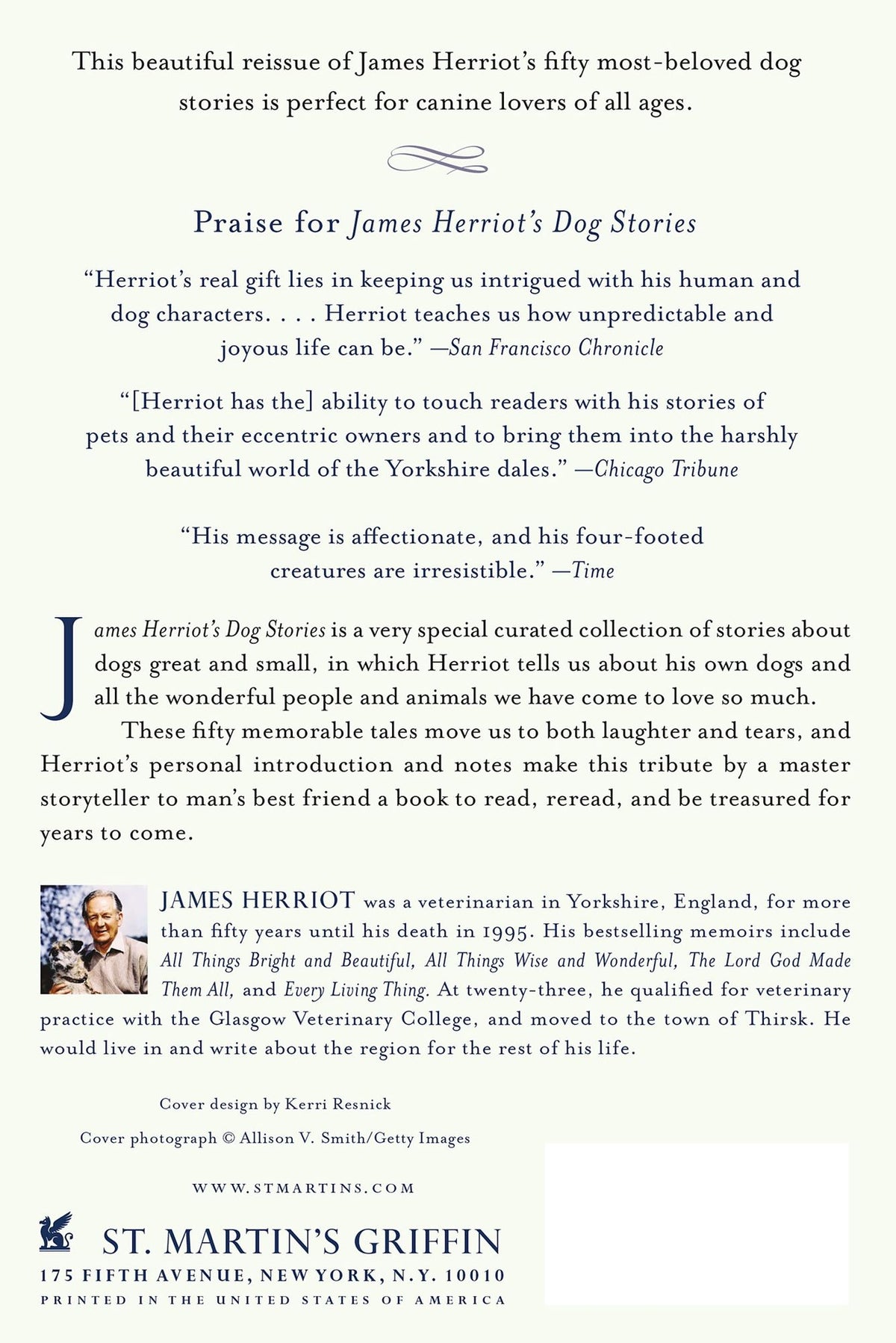 James Herriot's Dog Stories: Warm and Wonderful Stories about the Animals Herriot Loves Best