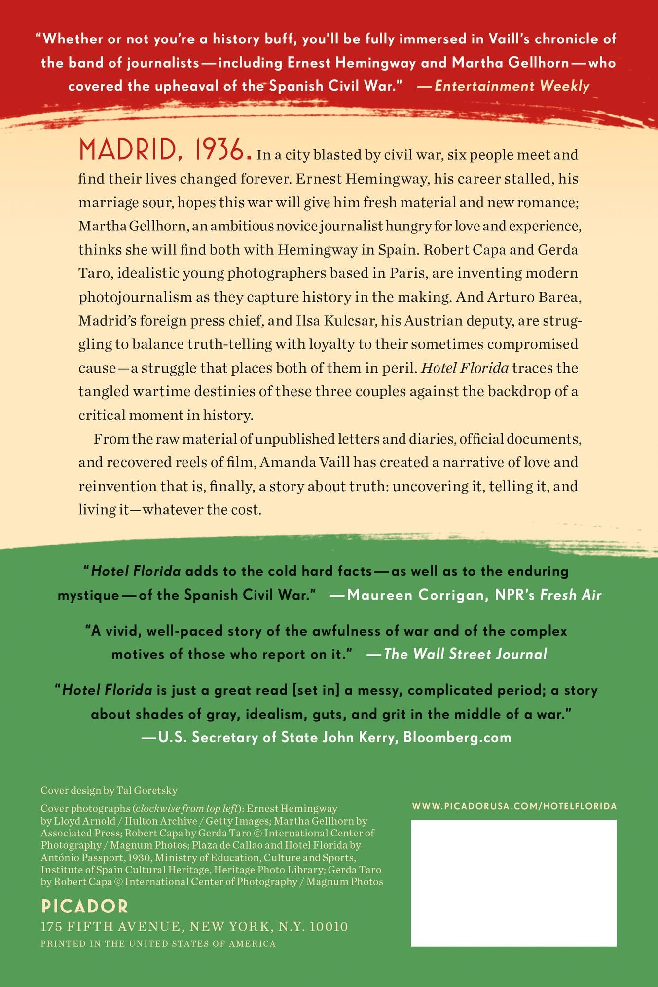 Hotel Florida: Truth, Love, and Death in the Spanish Civil War