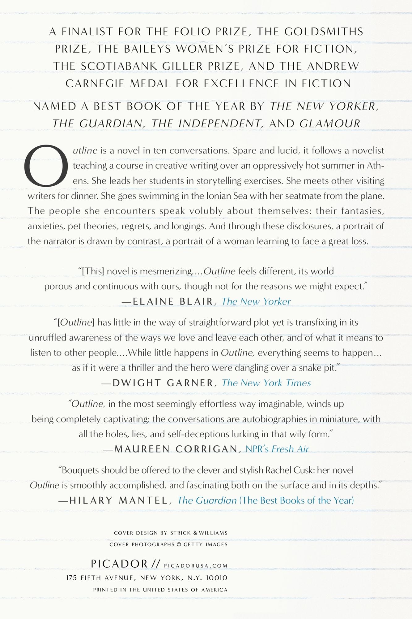 Outline: A Novel
