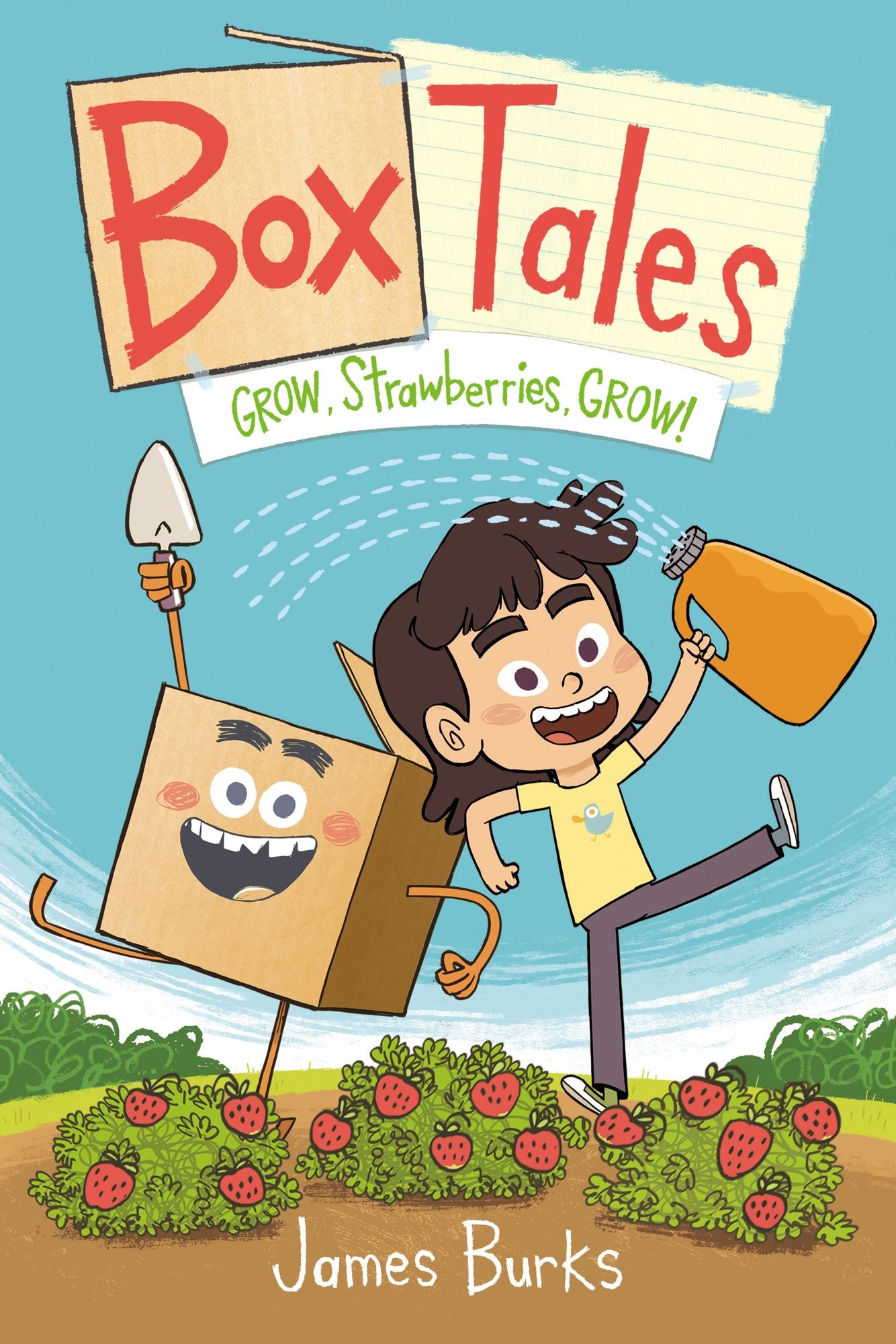 Box Tales: Grow, Strawberries, Grow!: A Funny, Heartwarming Graphic Novel About Friendship and Problem-Solving, Perfect for Early Readers