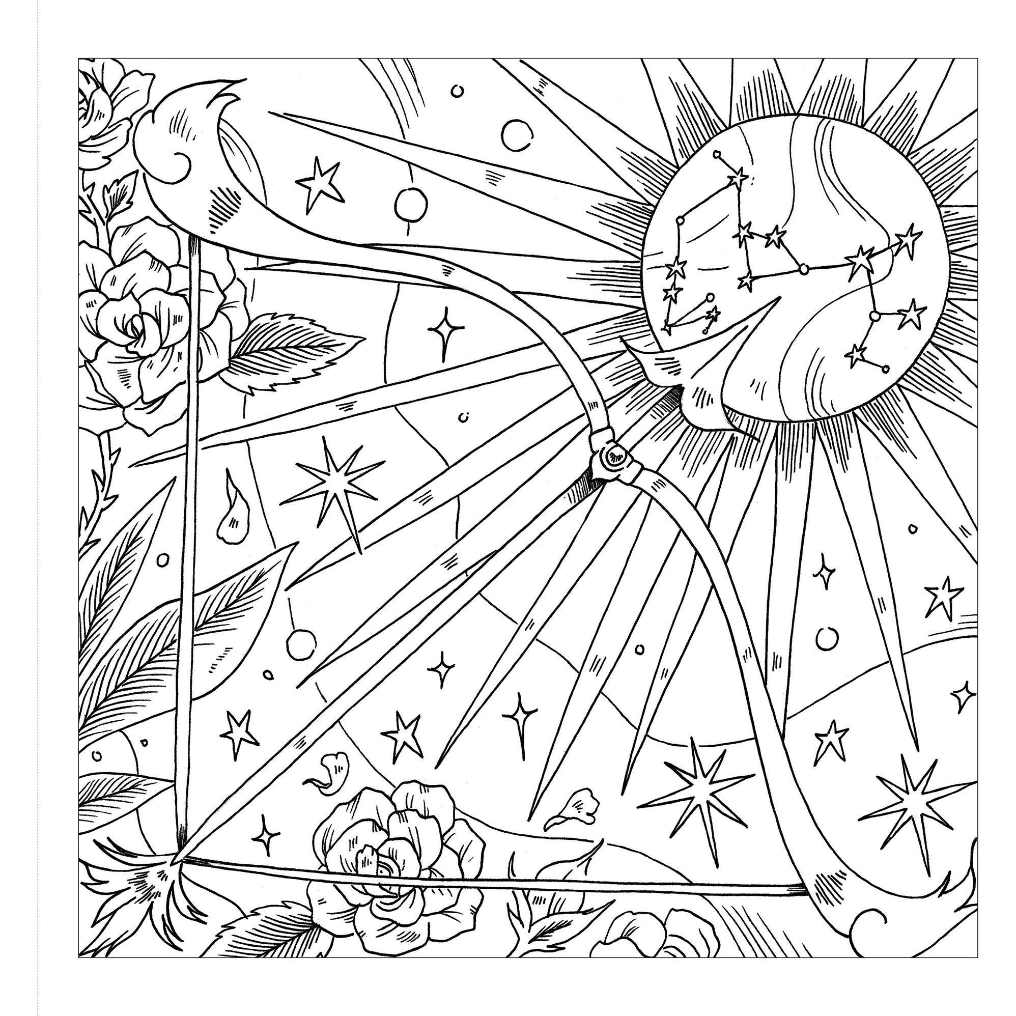 Starcana: Green Magic: A Coloring Book of Botanical Enchantment