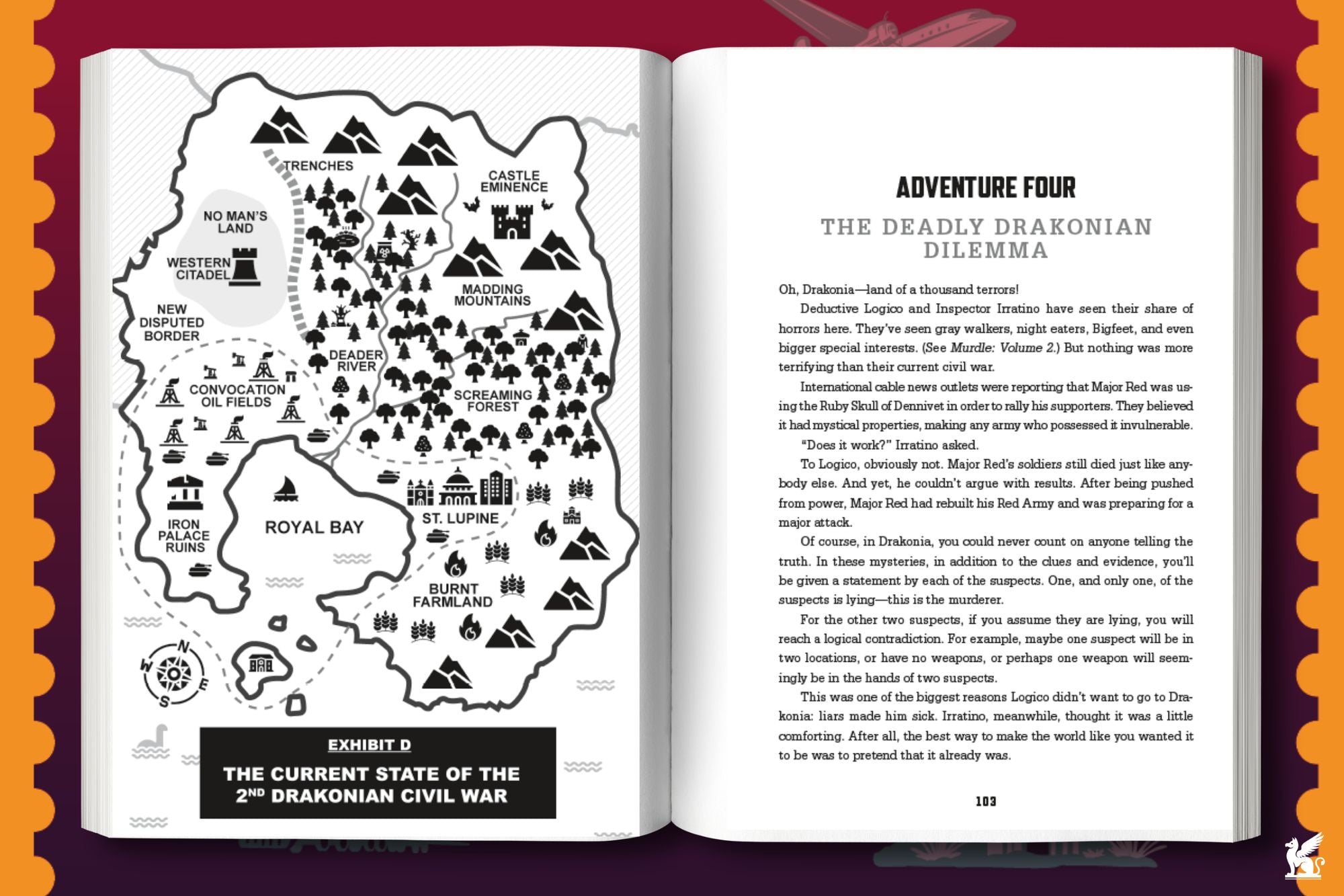 Murdle: The Case of the Seven Skulls: 64 Wildly Wicked Logic Puzzles