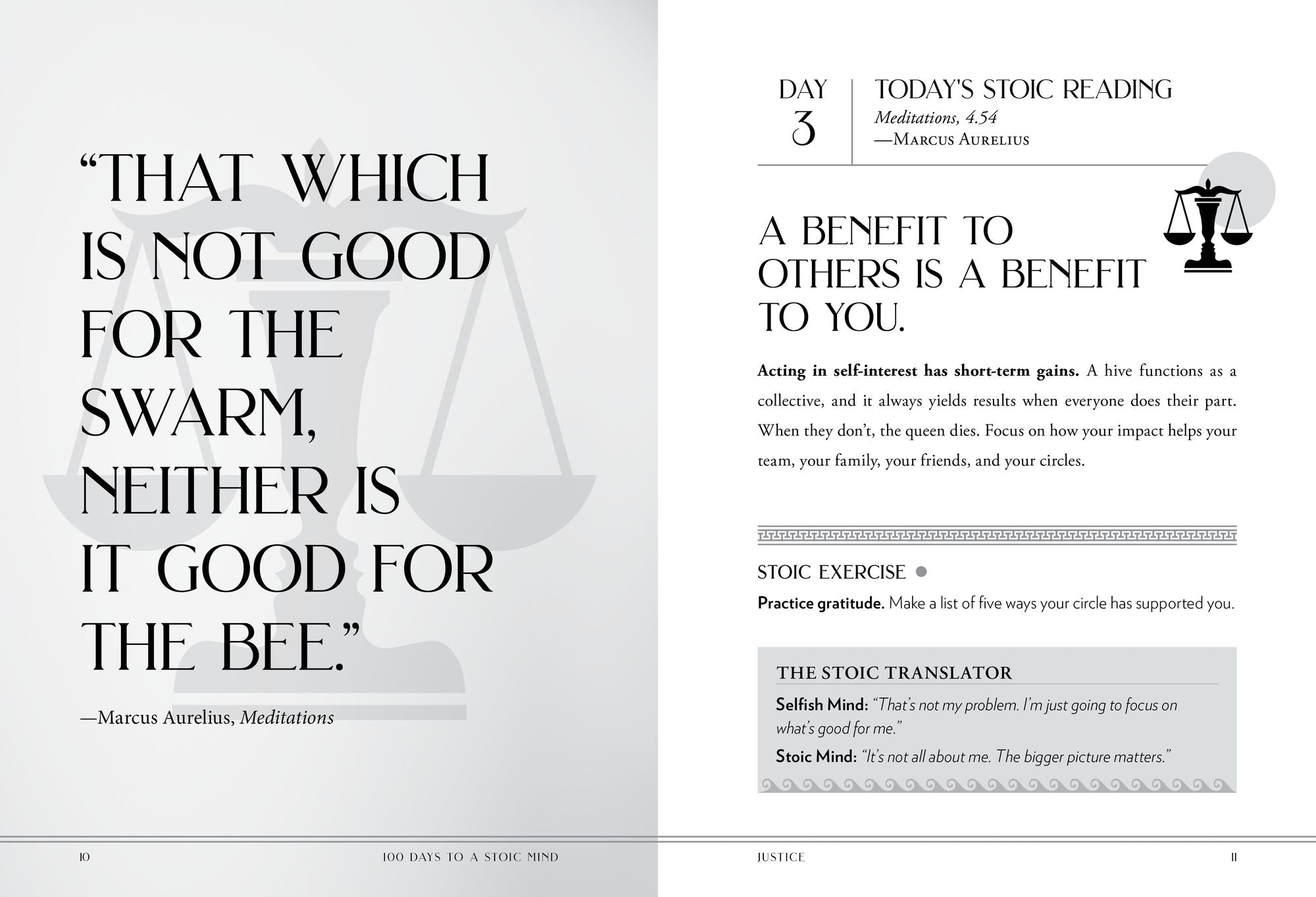 100 Days to a Stoic Mind: A Roadmap to Resilience and Finding Peace in Discipline