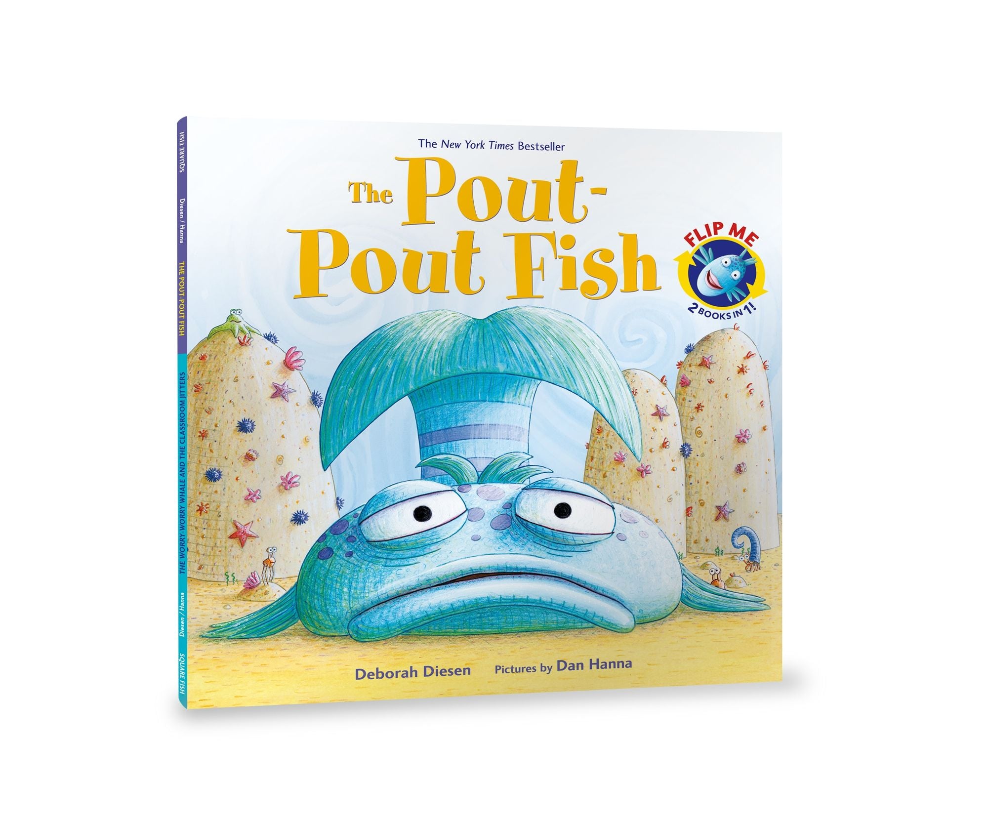 The Pout-Pout Fish / The Worry-Worry Whale and the Classroom Jitters Bindup Flip Book